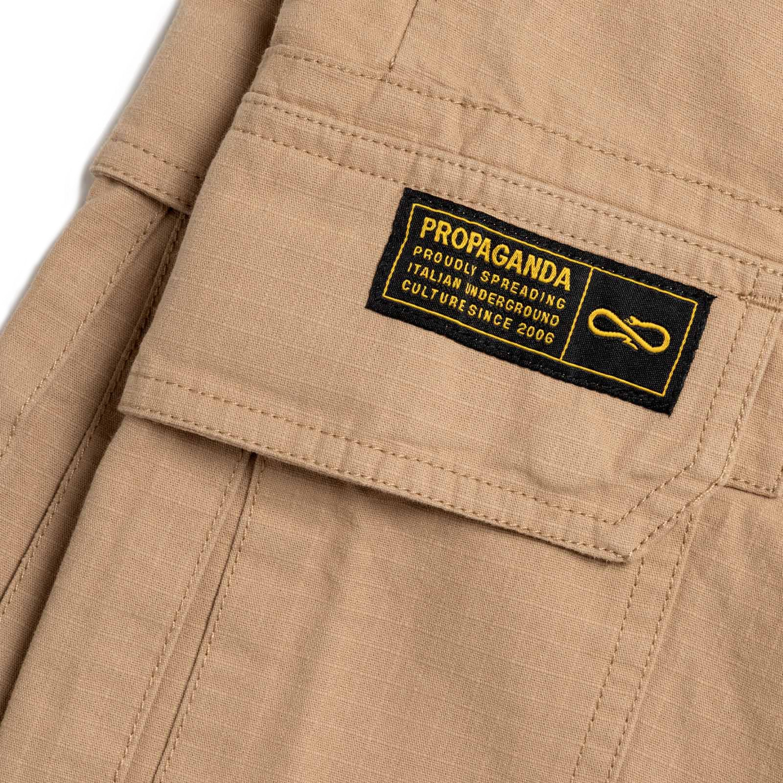 PROPAGANDA - CARGO SHORT ARMY - BEIGE