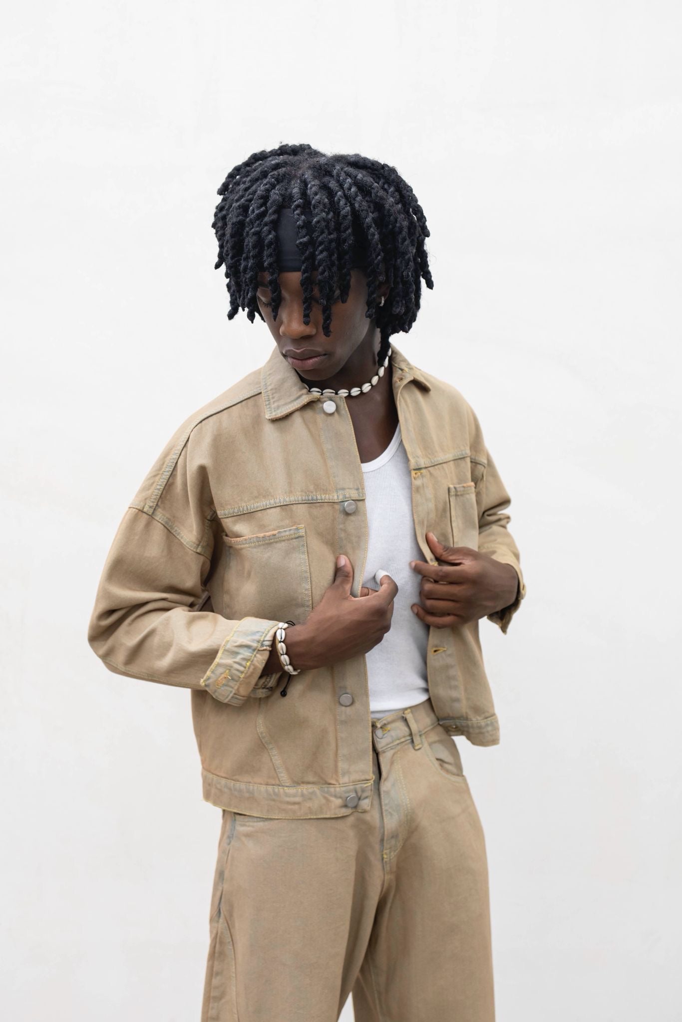 PRESENT - JACKET SAND - SAND