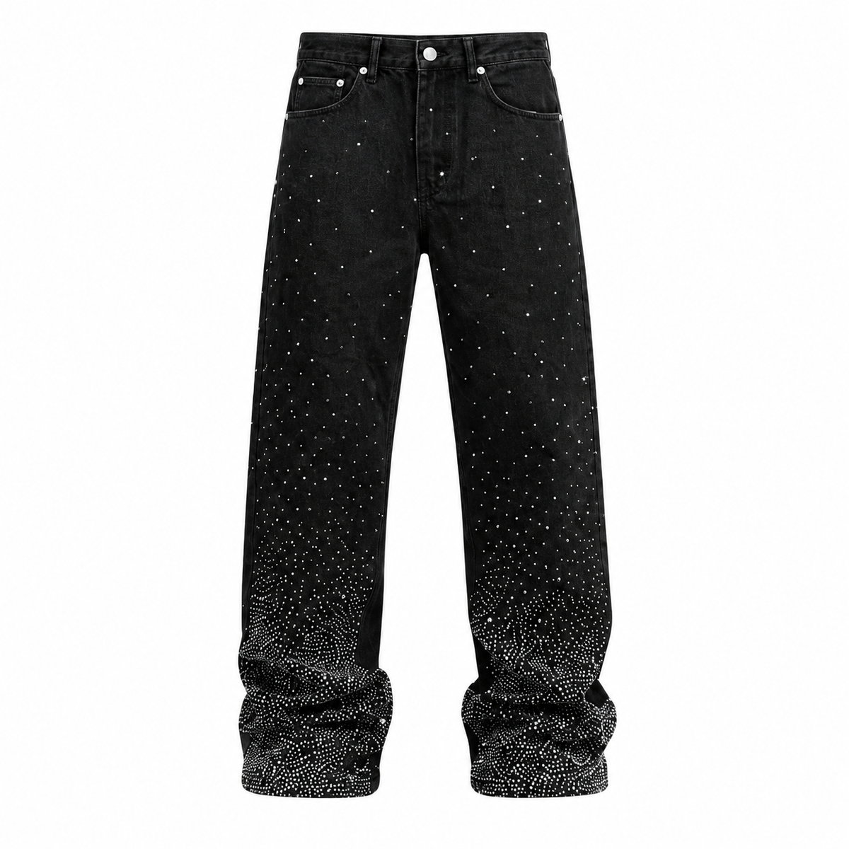 NO BRAND - JEANS 011 - NERO