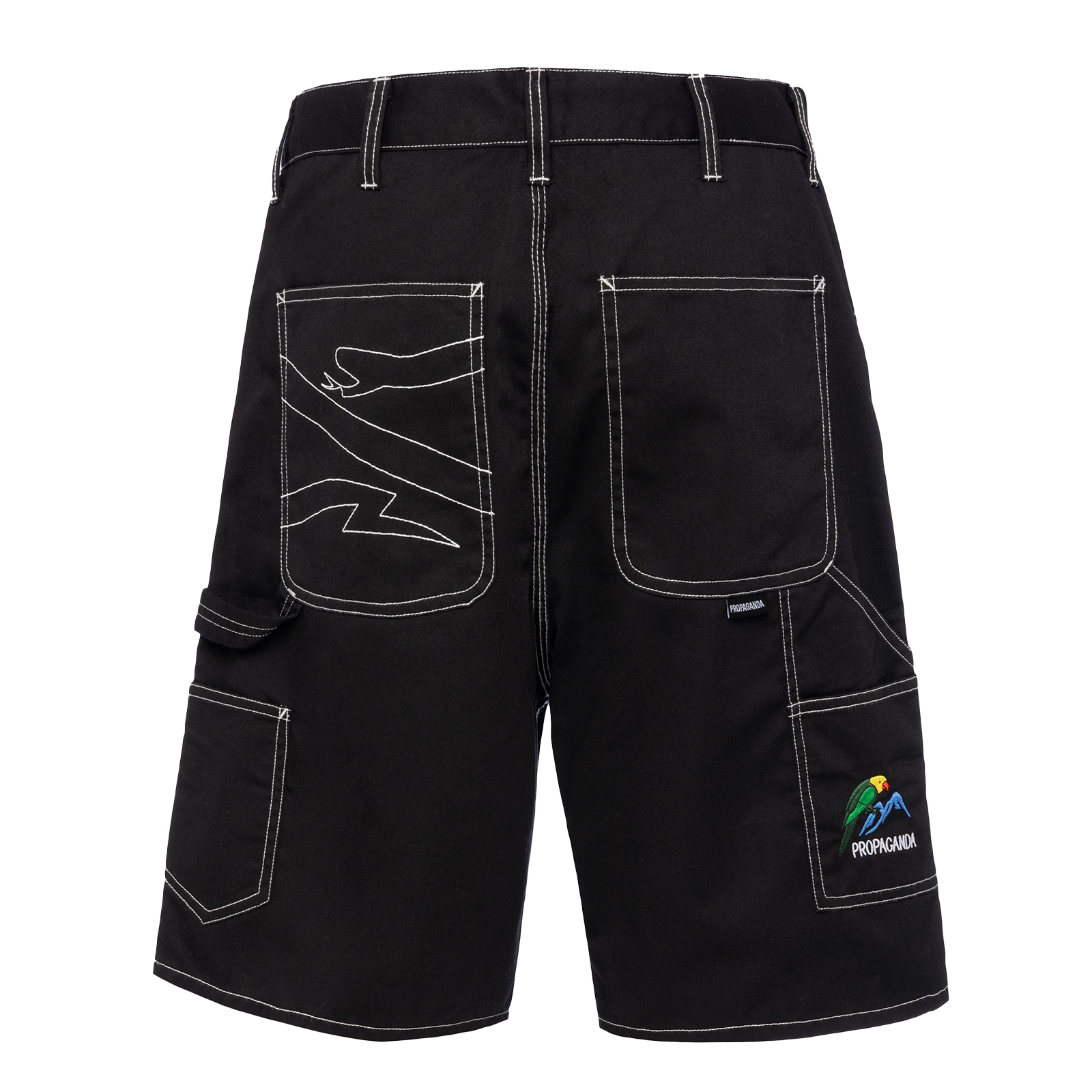 PROPAGANDA - SHORT COTONE PERICO - NERO