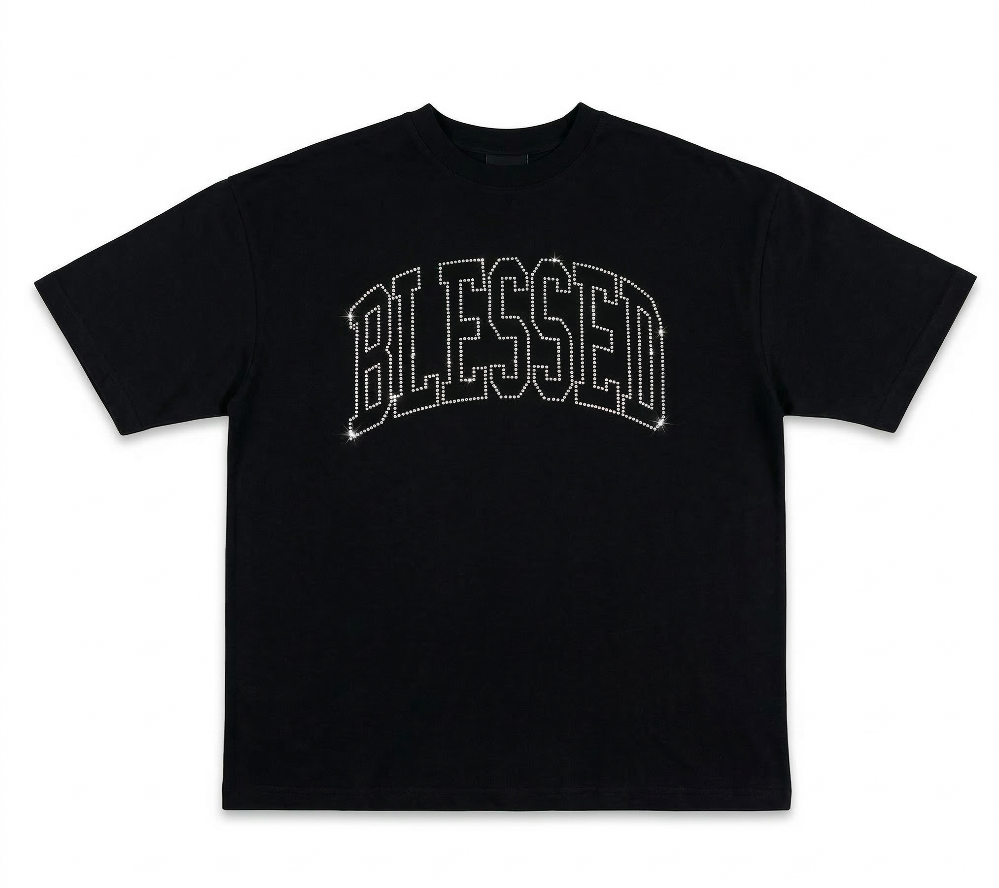 NO BRAND - TEE BLESSED - DIAMOND