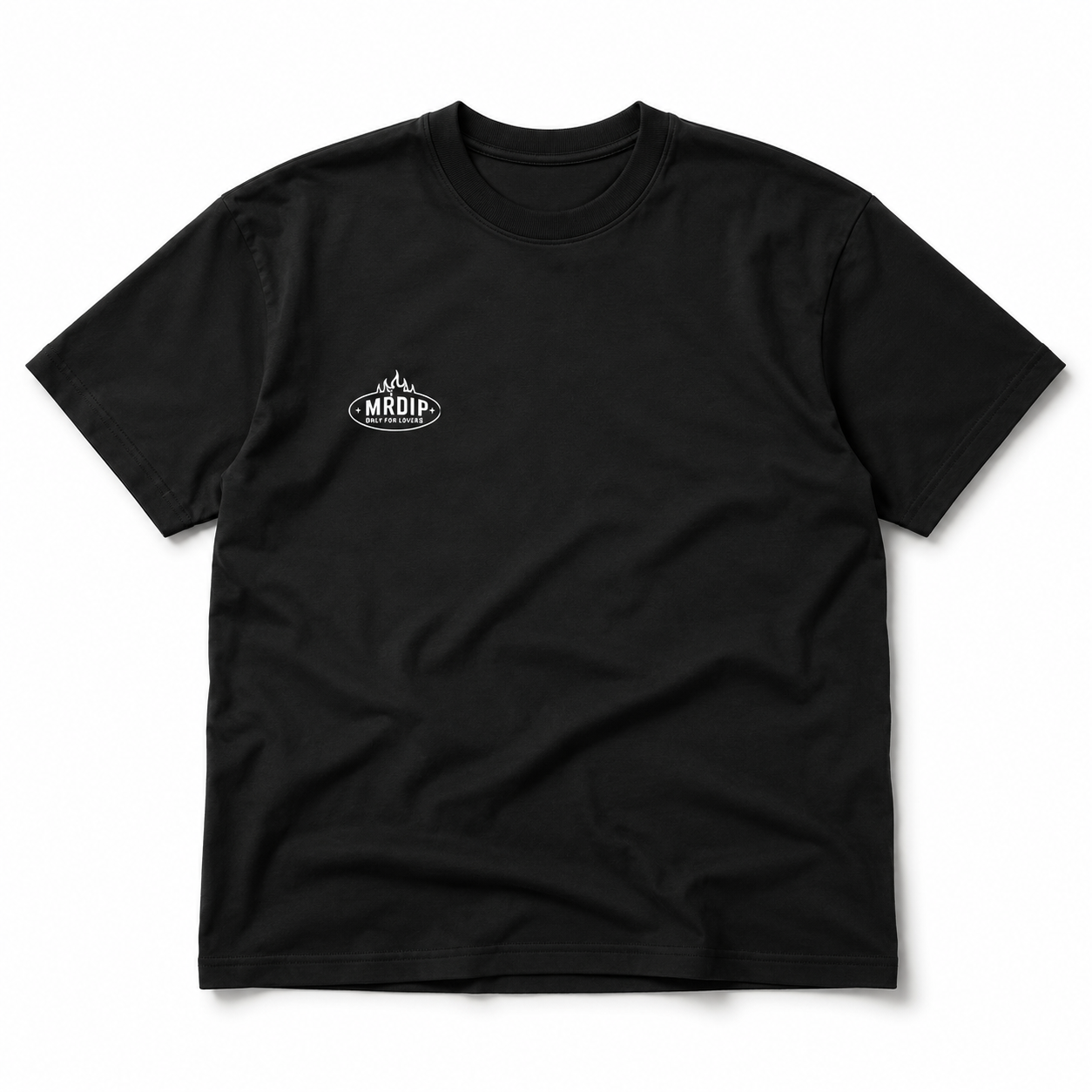 MRDIP - TEE ONLY FOR LOVERS - NERO/BIANCO