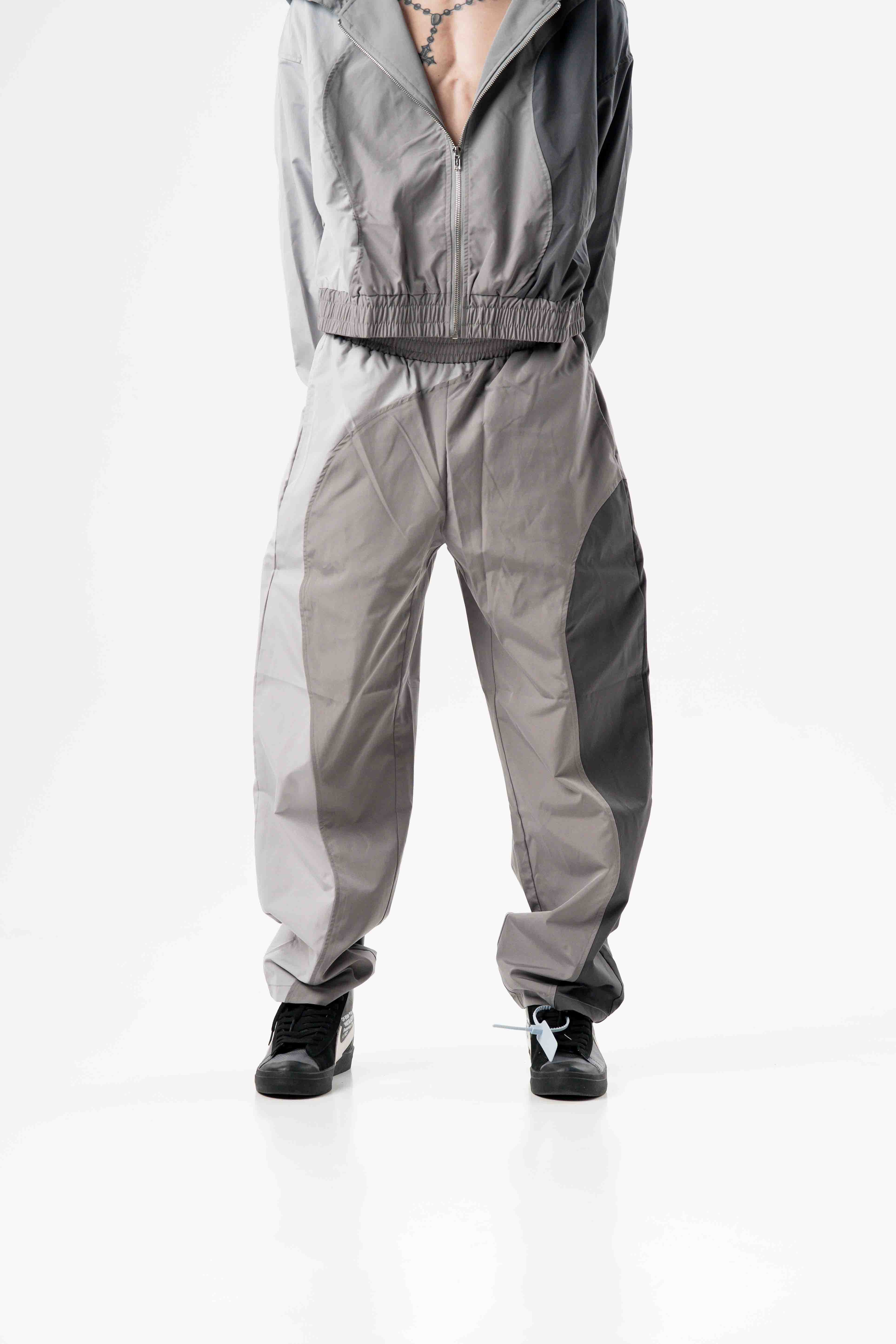 MRDIP - PANTS TRACKSUITE YIN E YANG - GRIGIO