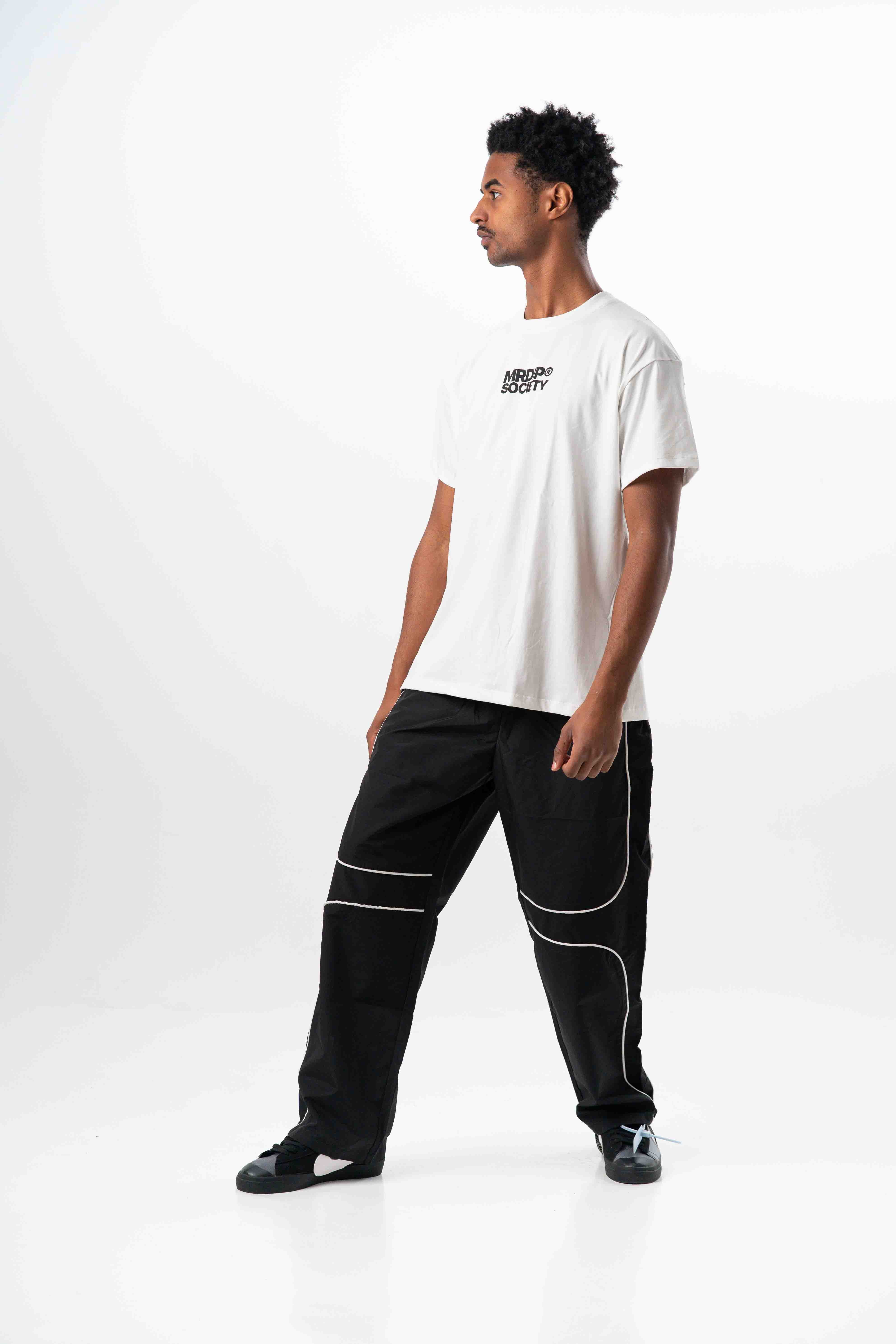 MRDIP - PANTS TRACKSUITE NYLON - NERO