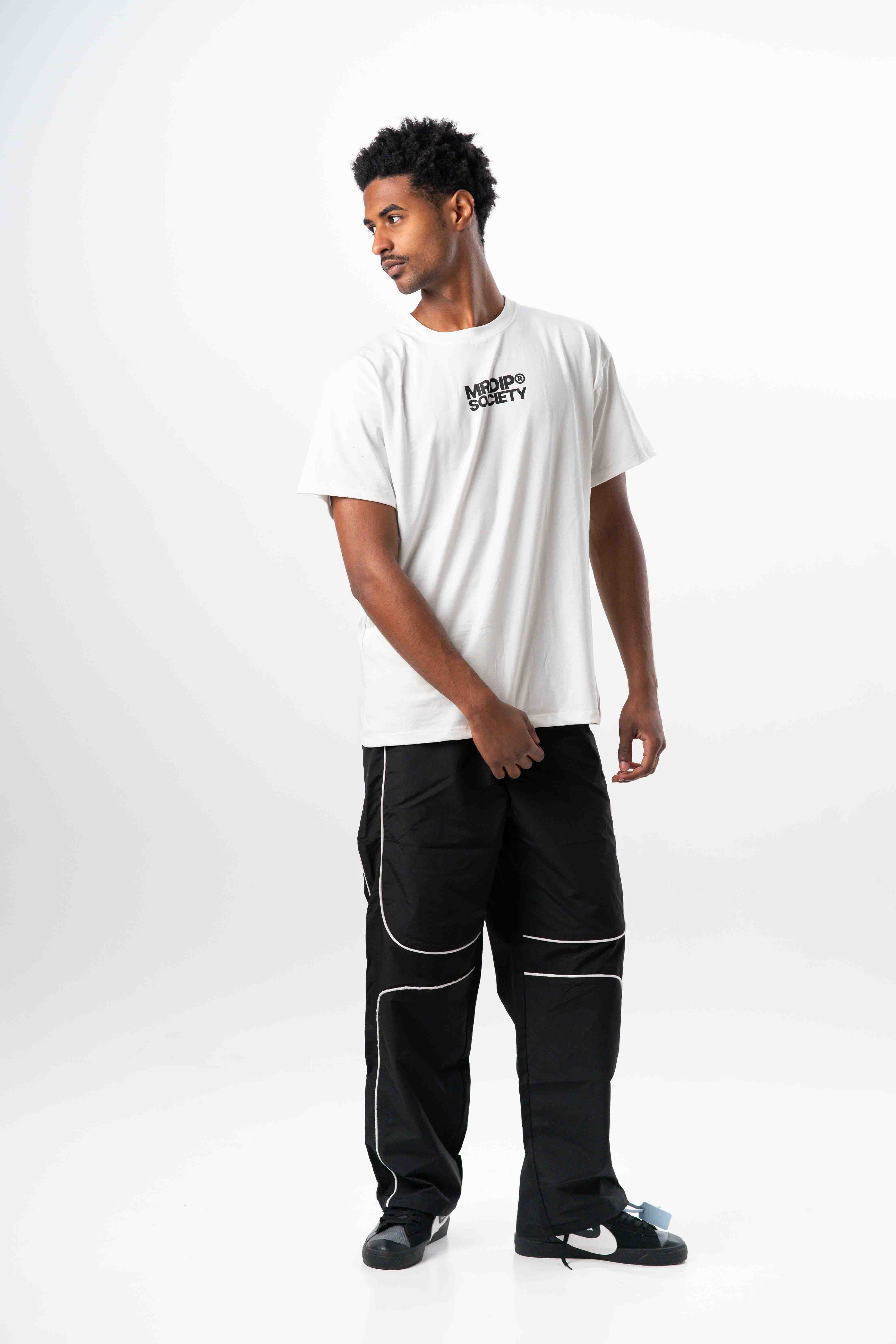 MRDIP - PANTS TRACKSUITE NYLON - NERO