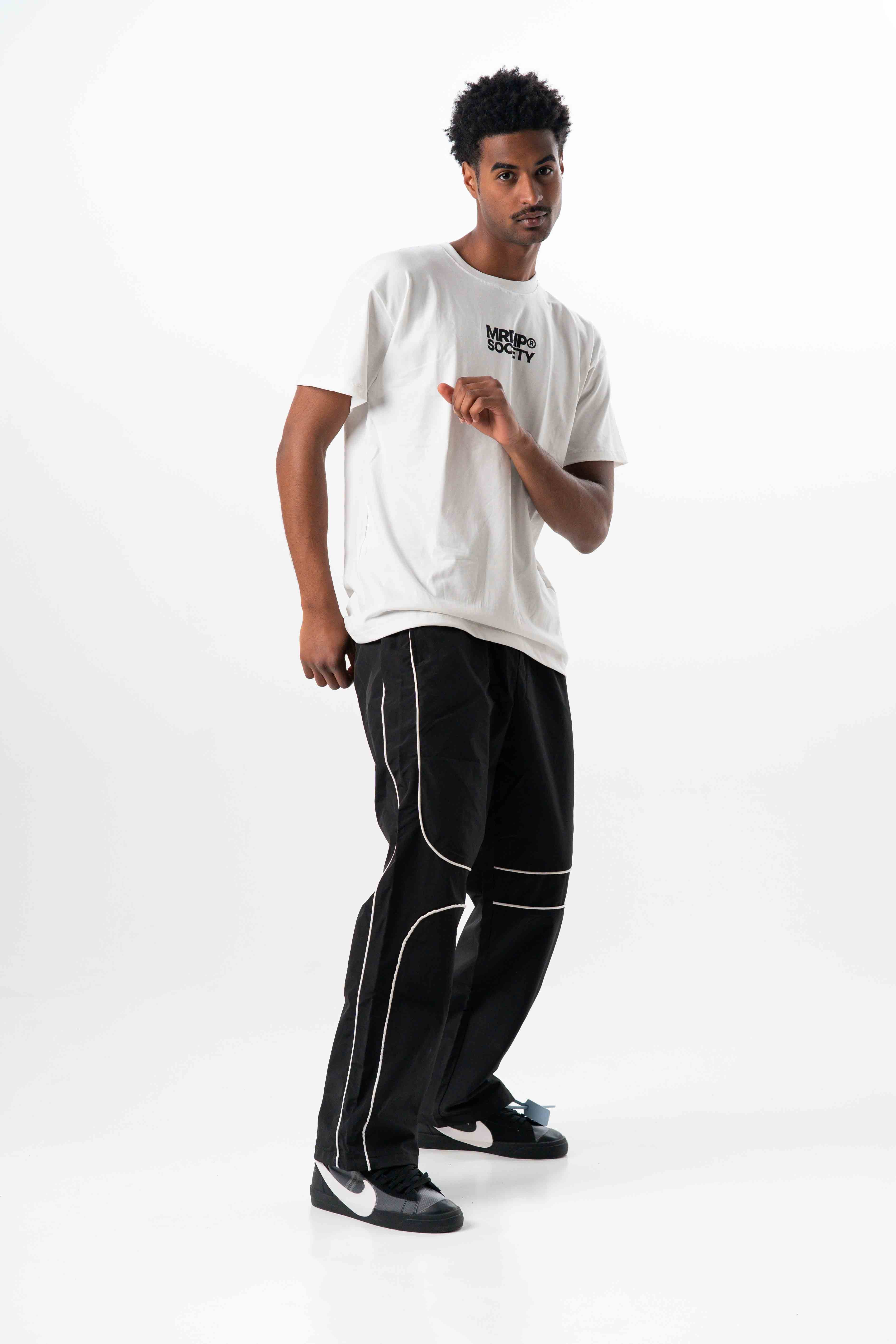 MRDIP - PANTS TRACKSUITE NYLON - NERO
