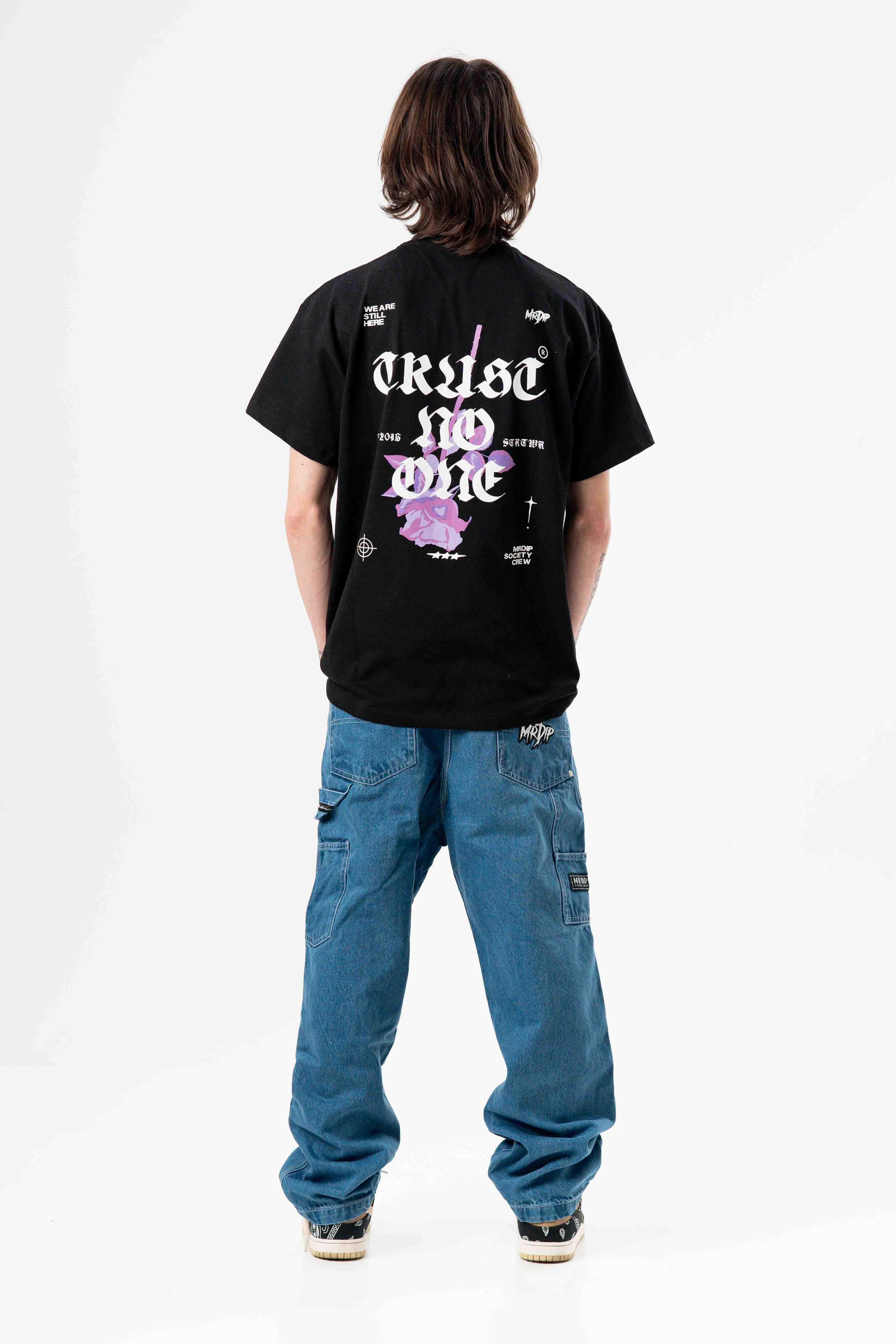 MRDIP - T-SHIRT TRUST NO ONE - NERO