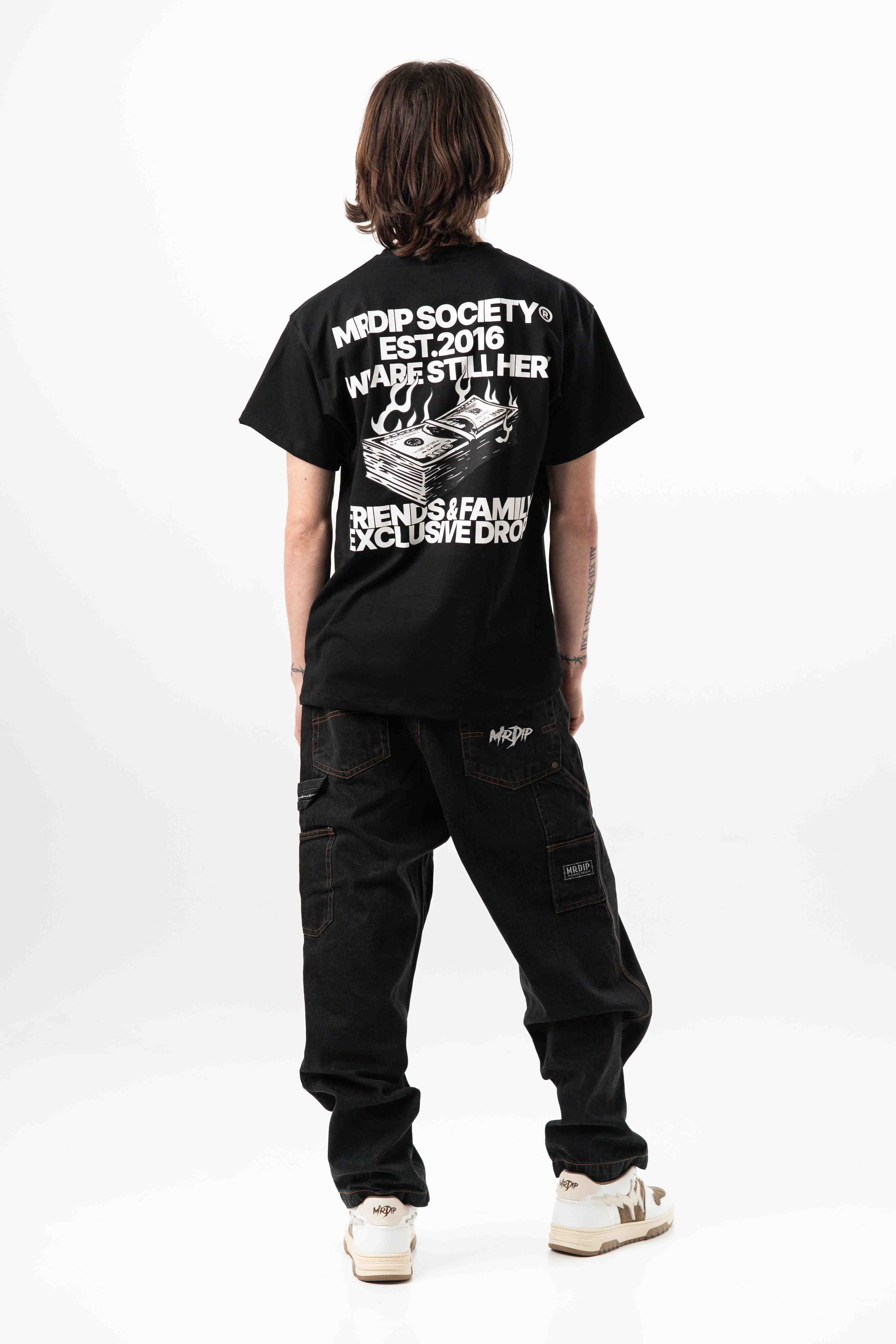 MRDIP - T-SHIRT SOCIETY - NERO