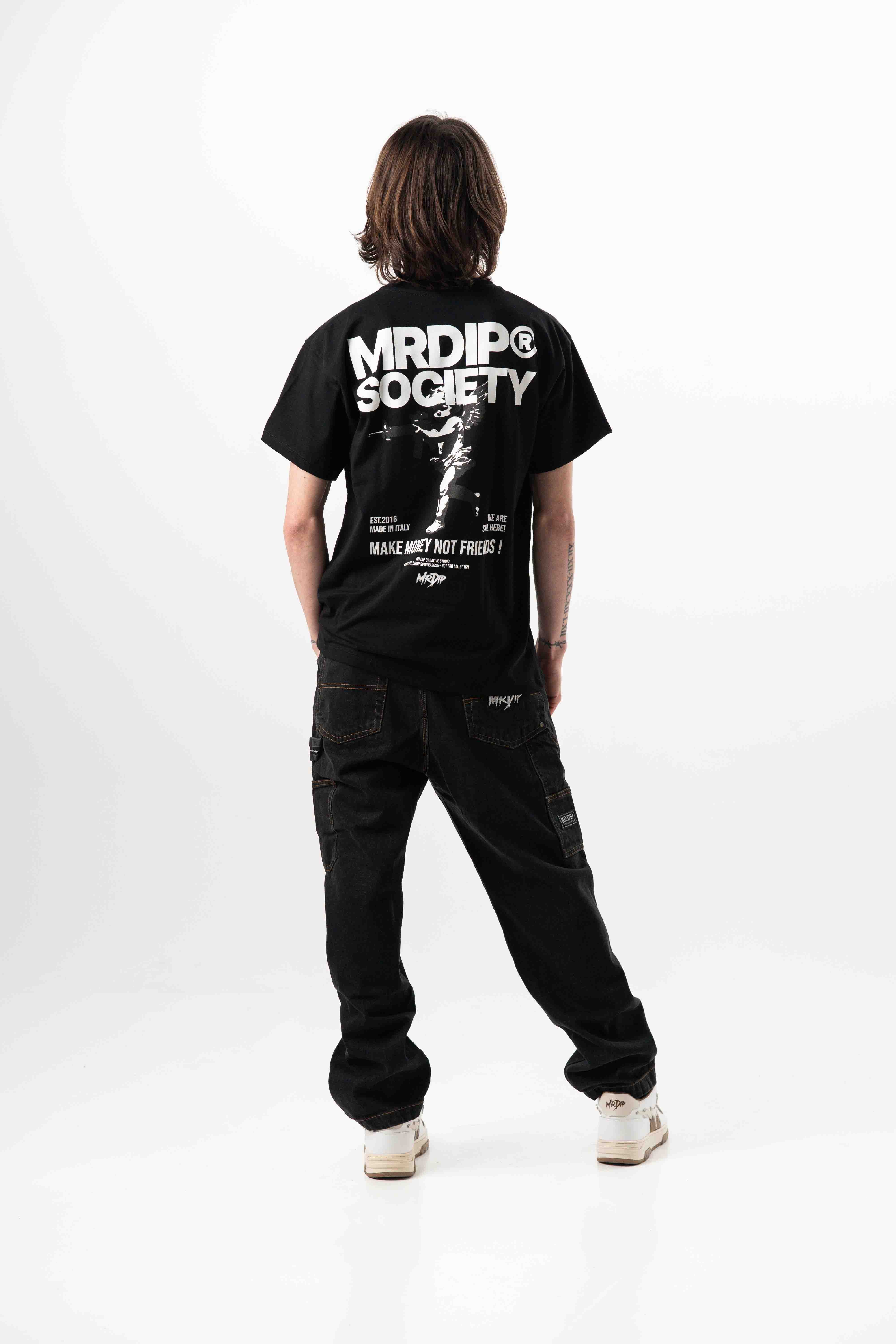 MRDIP - T-SHIRT BAD ANGEL - NERO