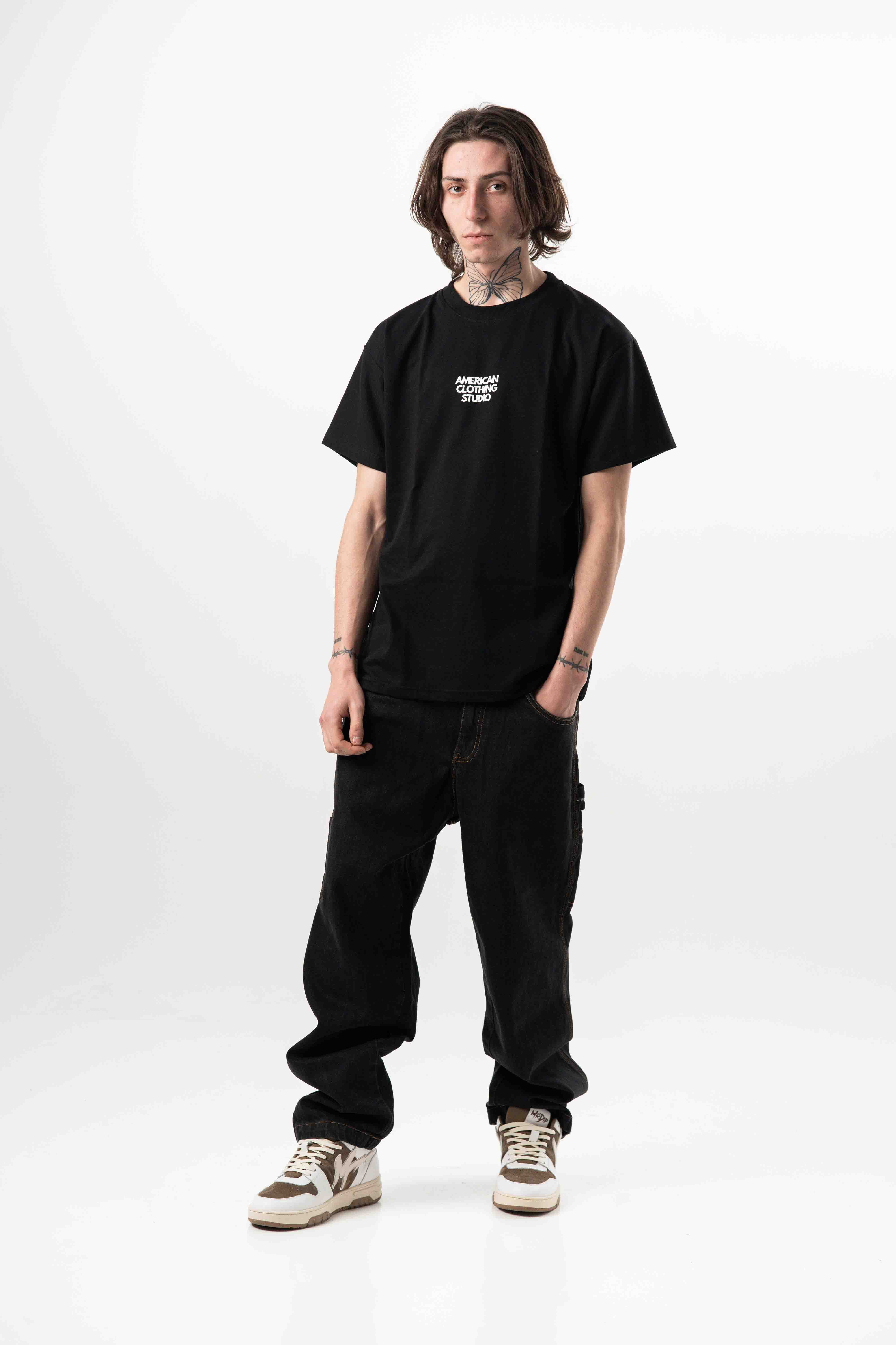 AMERICAN CLOTHING STUDIO - T-SHIRT APOCALYPS - NERO