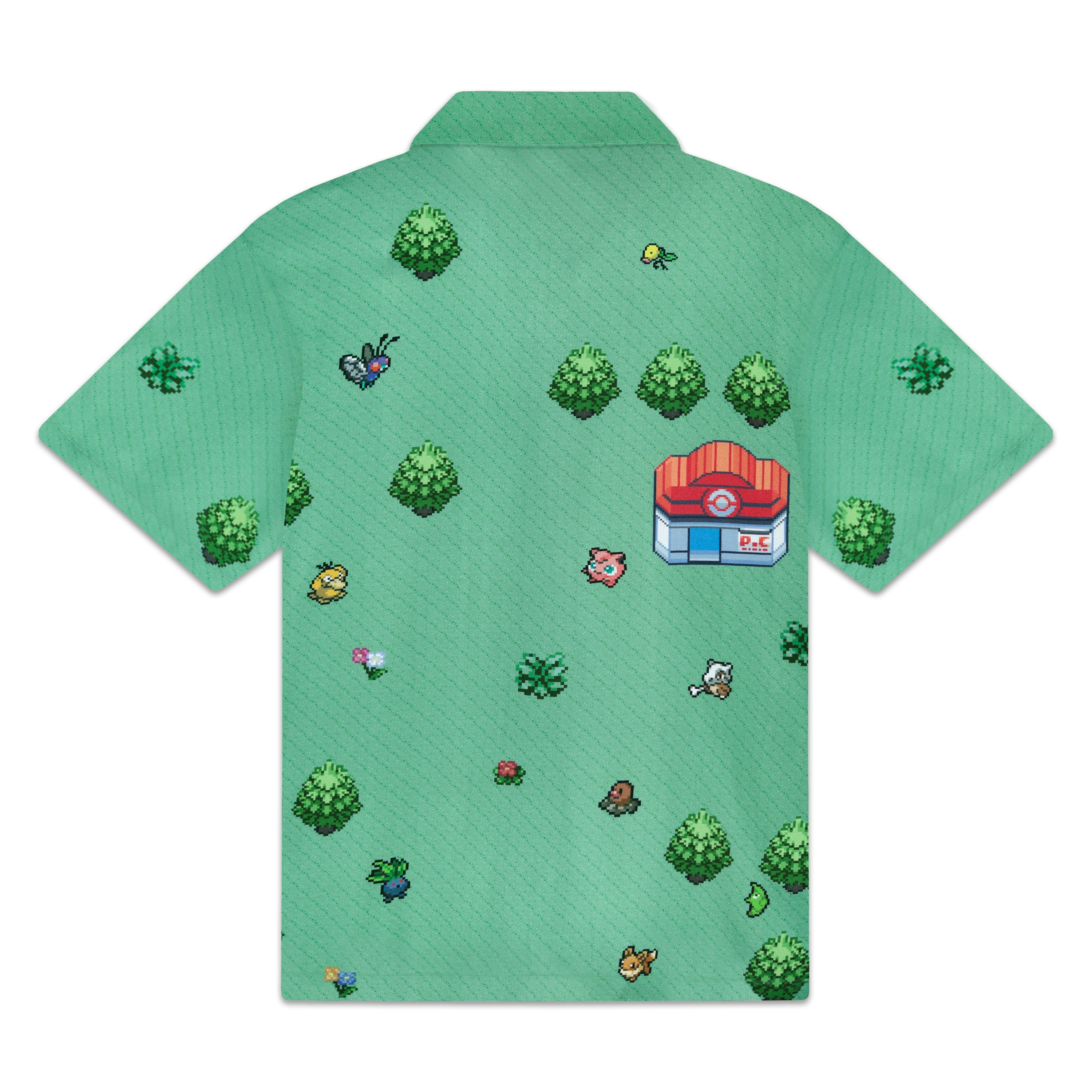 DOLLY NOIRE - CAMICIA POKEMON GLADE - GREEN