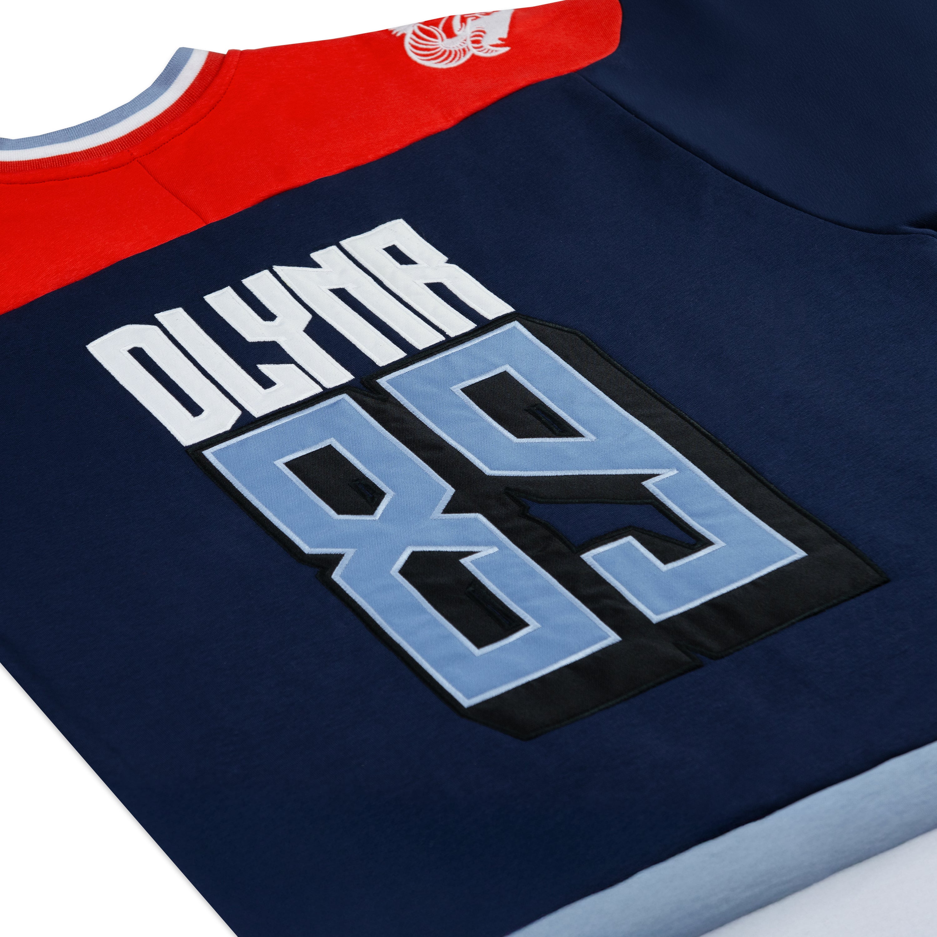 DOLLY NOIRE - CREW HOCKEY GOAT - BLU