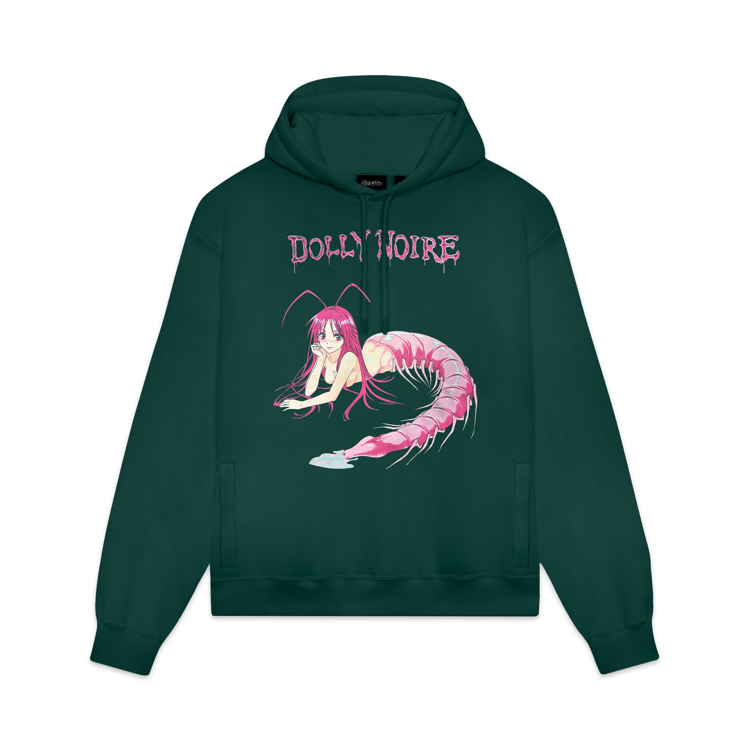 DOLLY NOIRE - HOODIE ISO-ONNA JAP TOUR - VERDE