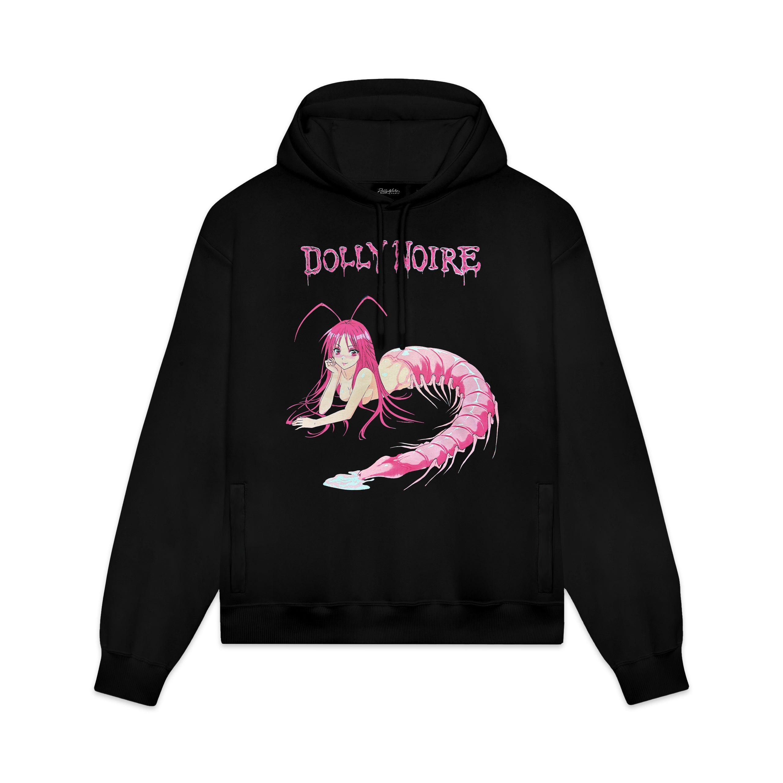 DOLLY NOIRE - HOODIE ISO-ONNA JAP TOUR - NERO