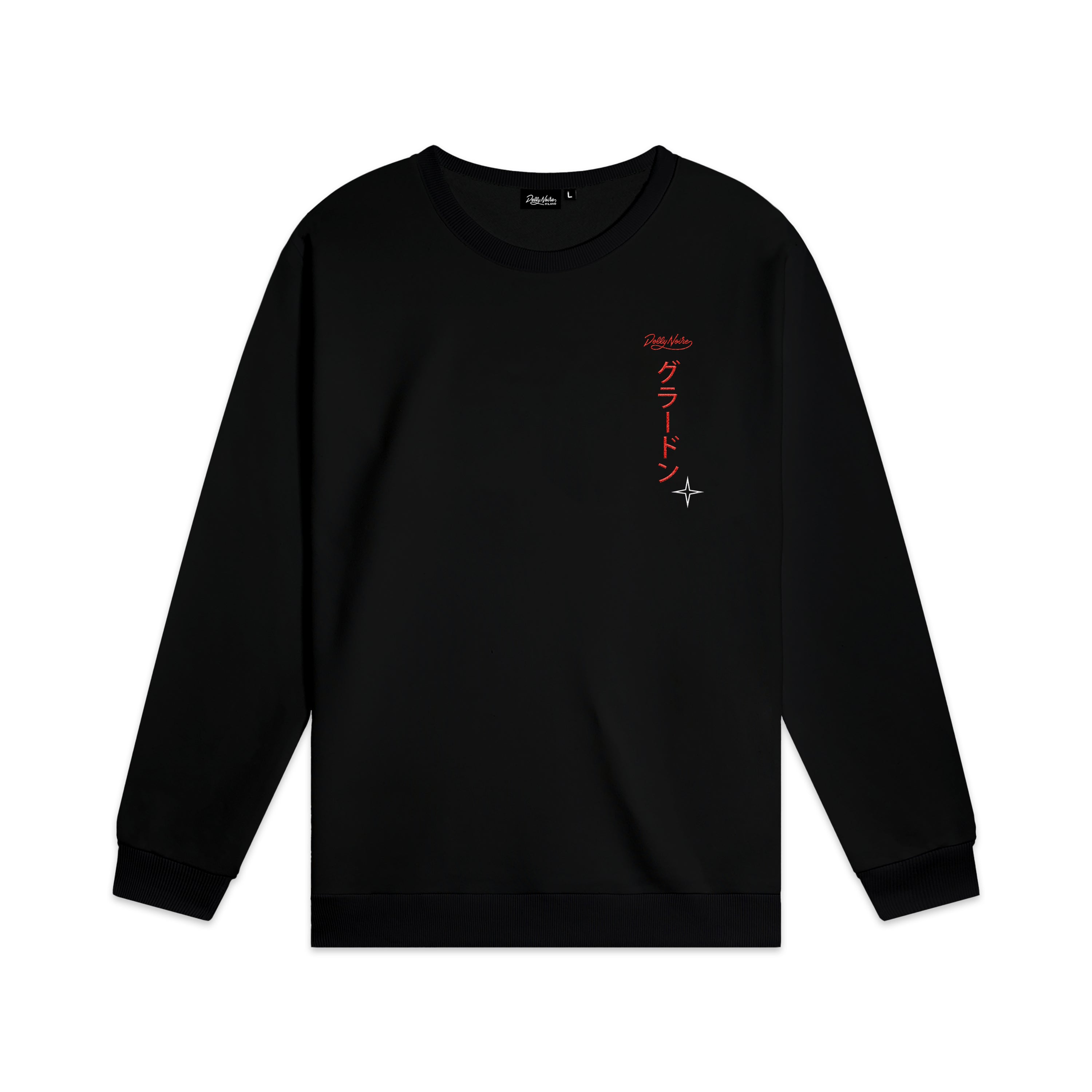 DOLLY NOIRE - CREWNECK GROUDON - NERO