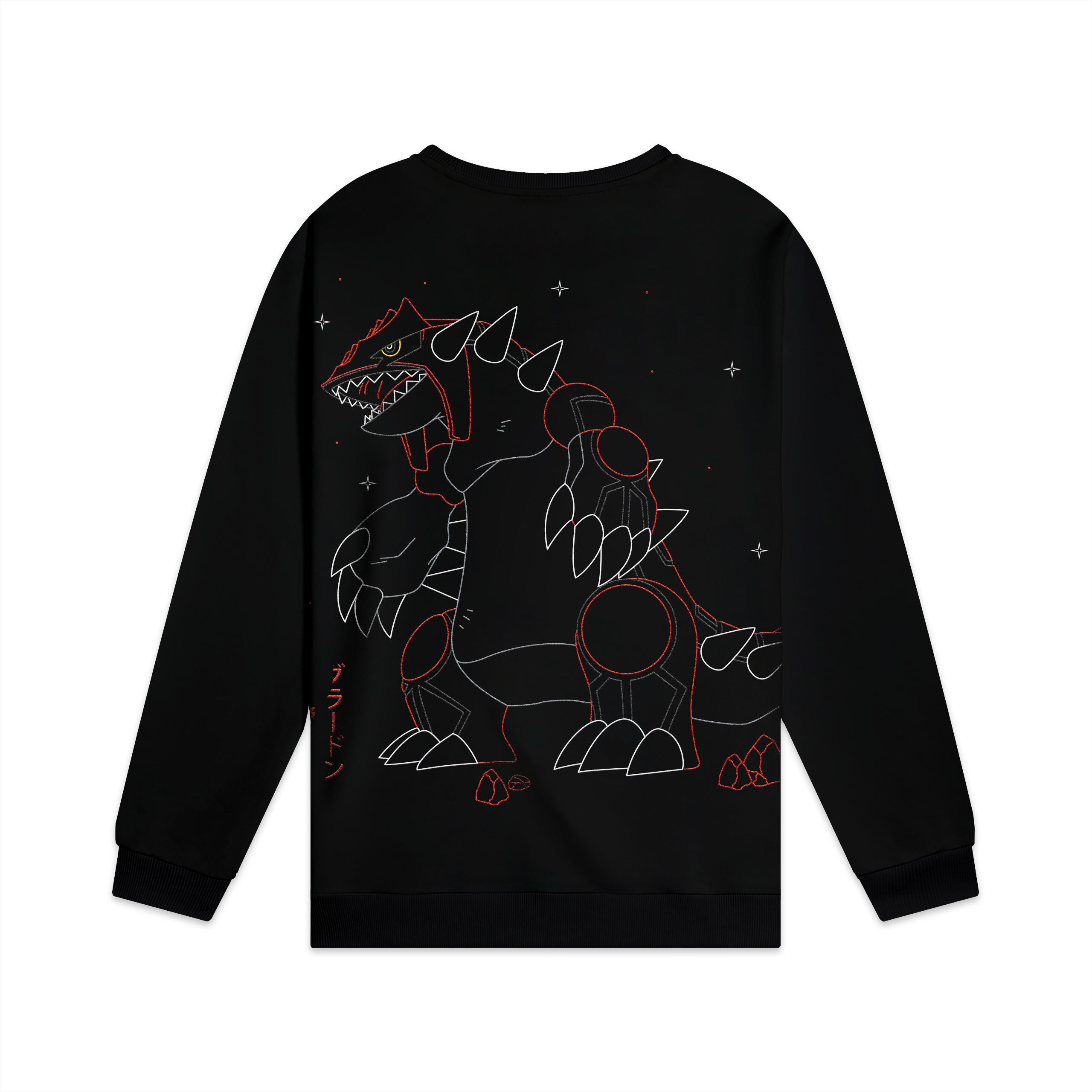 DOLLY NOIRE - CREWNECK GROUDON - NERO