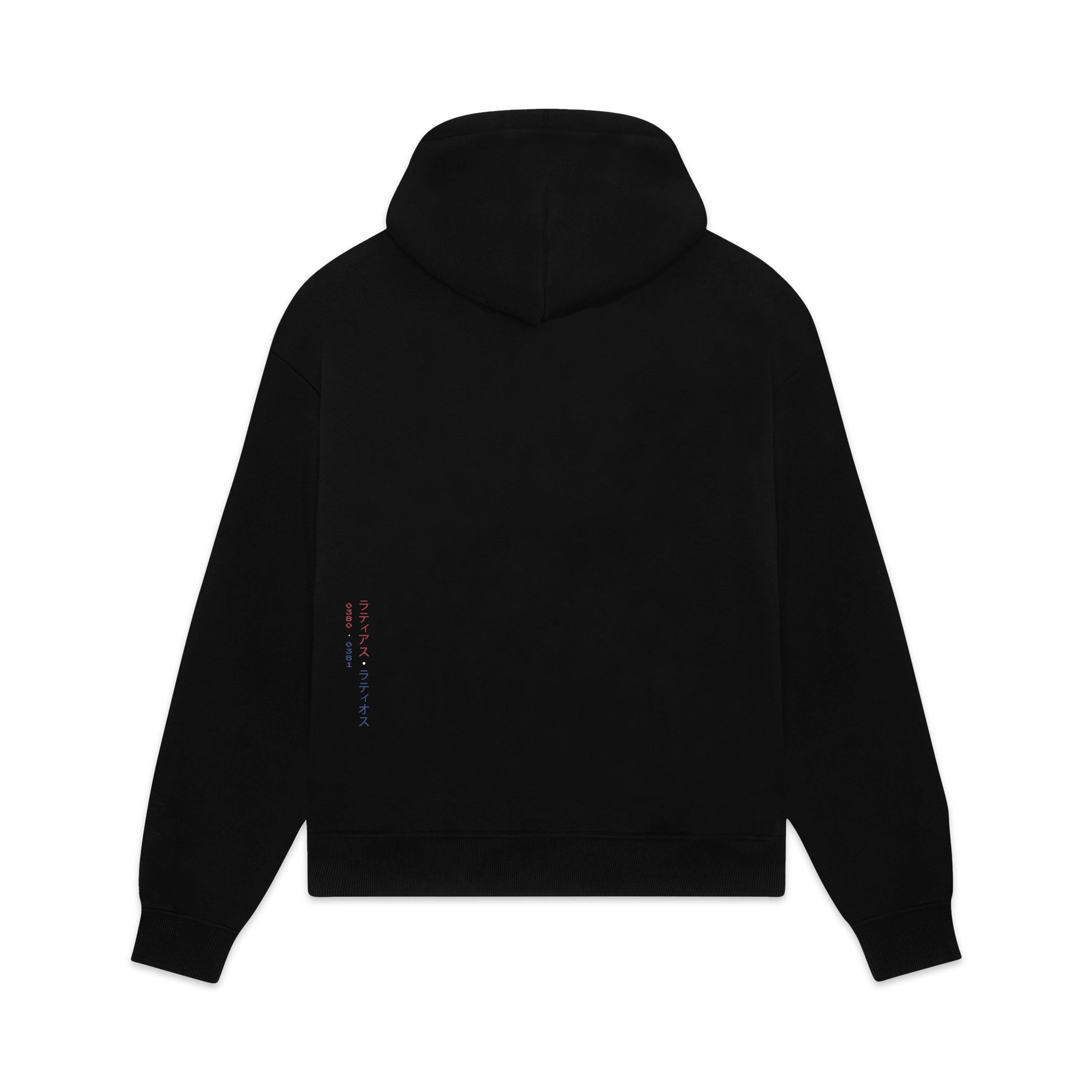 DOLLY NOIRE - HOODIE LATIAS & LATIOS - NERO