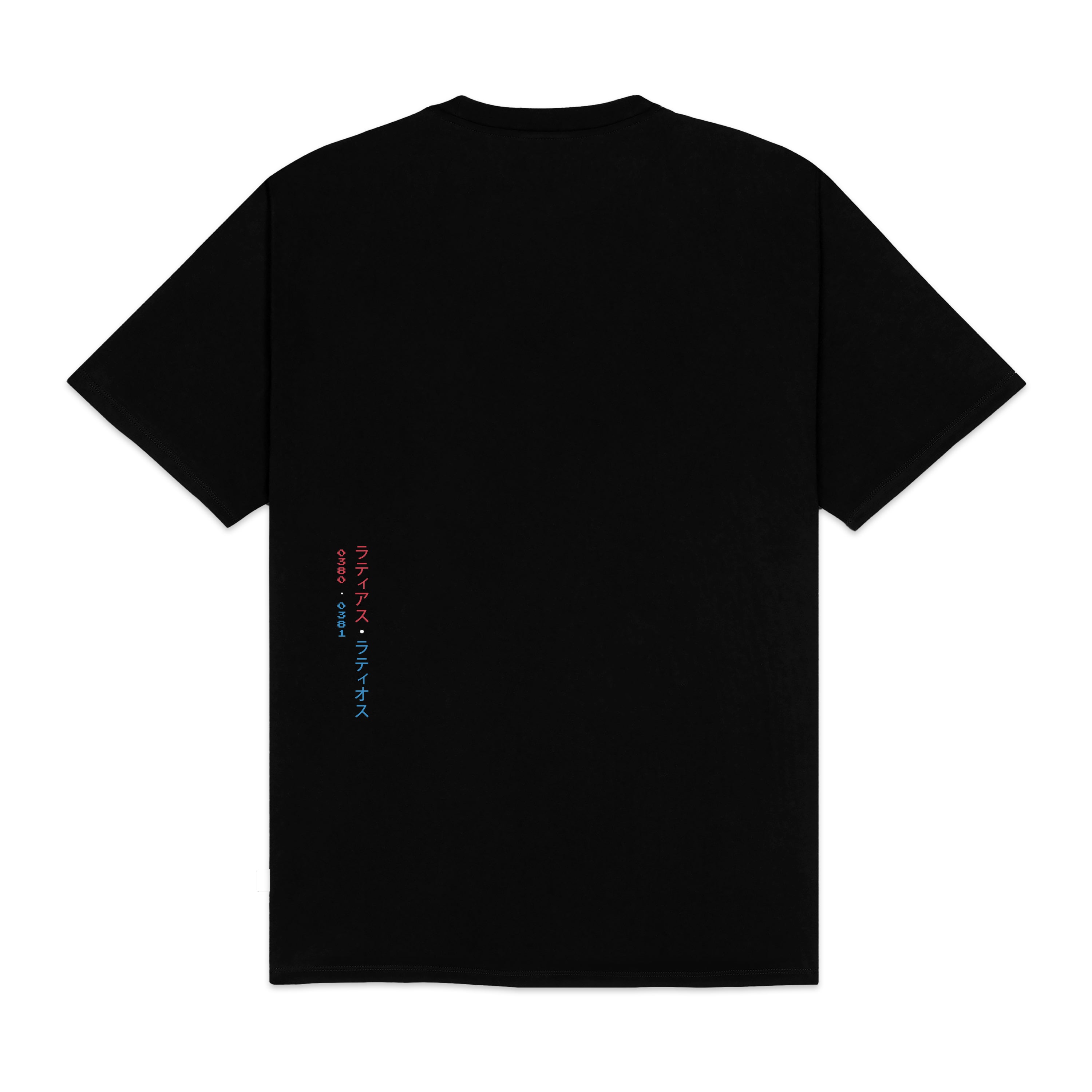 DOLLY NOIRE - T-SHIRT LATIAS & LATIOS - NERO