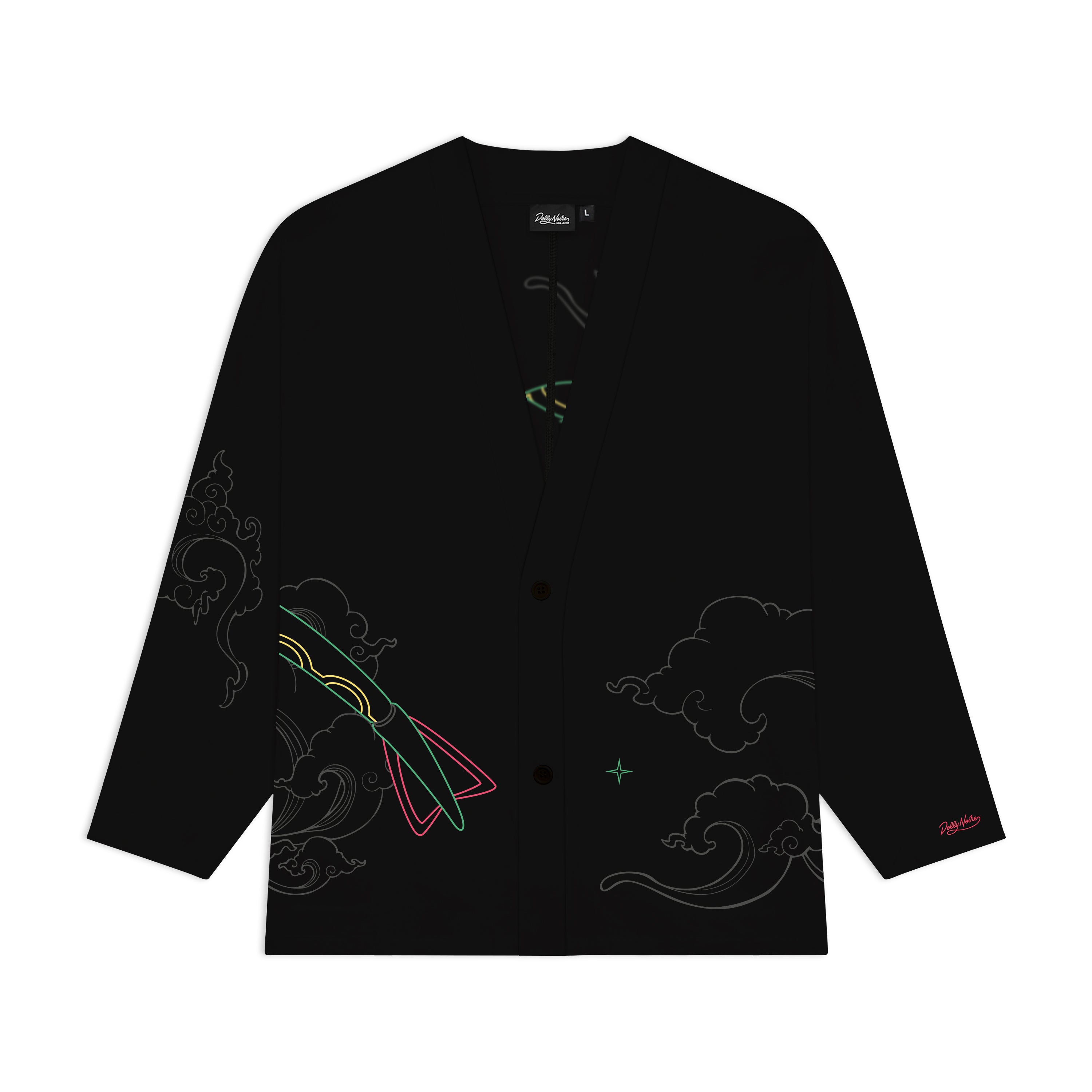 DOLLY NOIRE - KIMONO RAYQUAZA - NERO