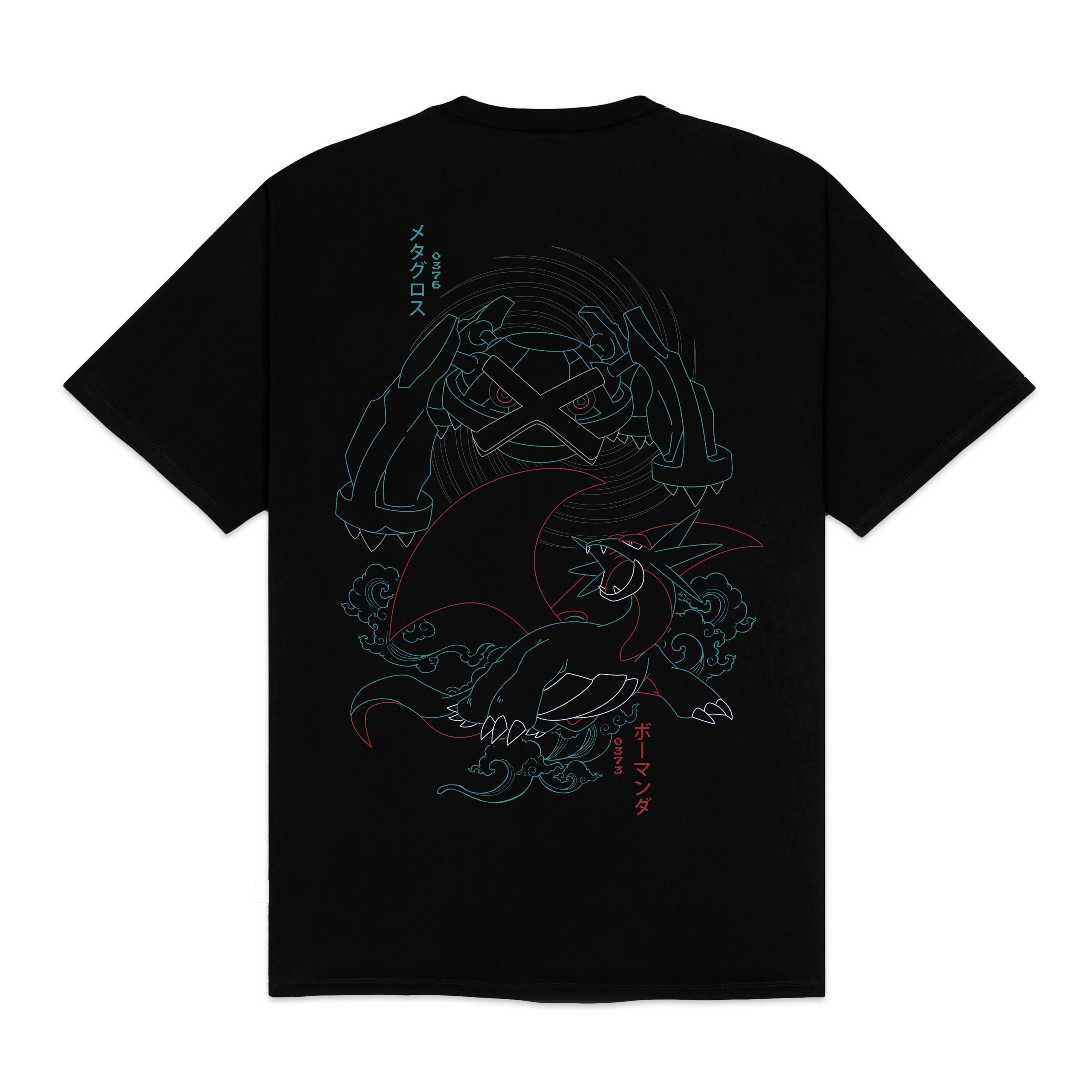 DOLLY NOIRE - T-SHIRT SALAMENCE & METAGROSS - NERO