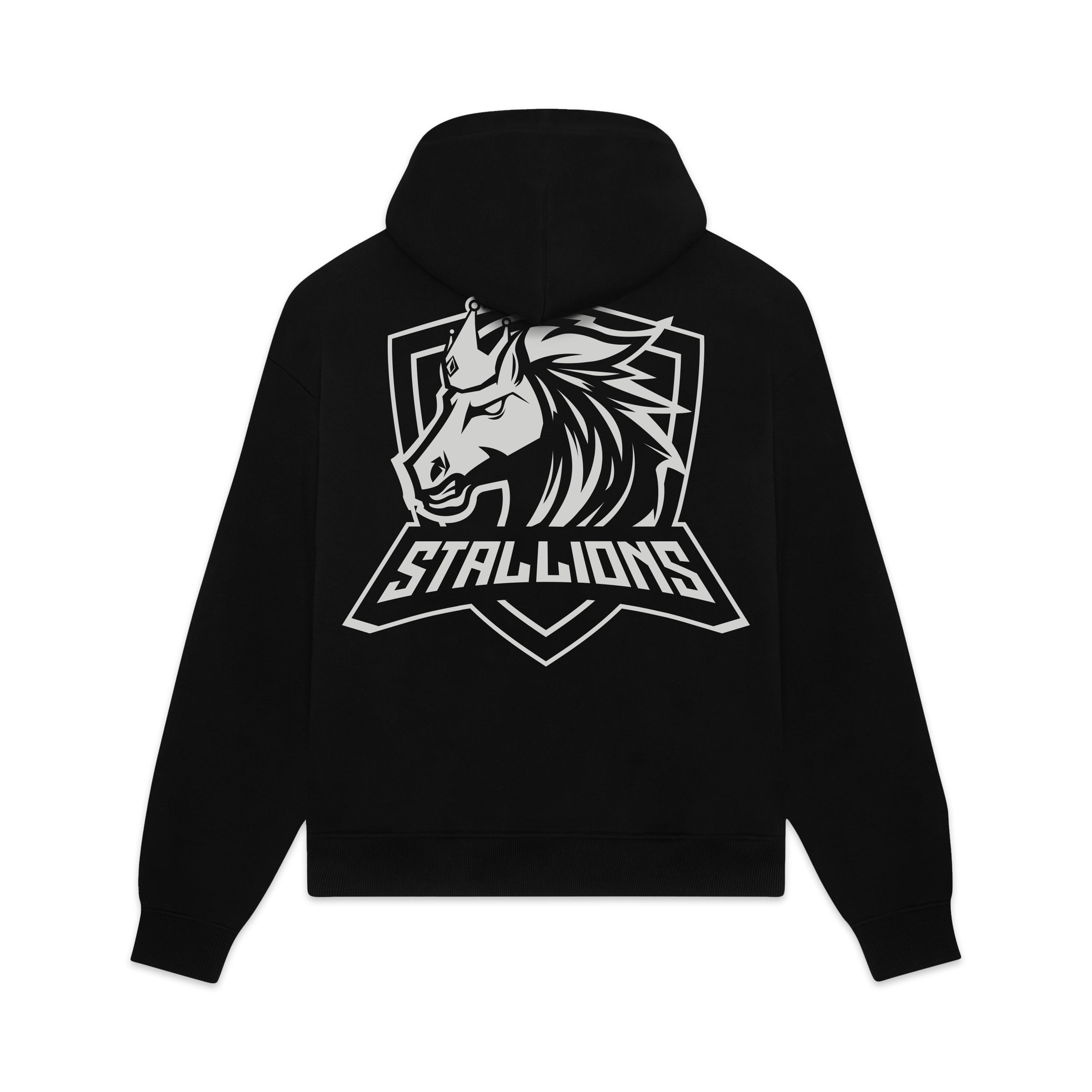 DOLLY NOIRE - HOODIE STALLIONS - NERO