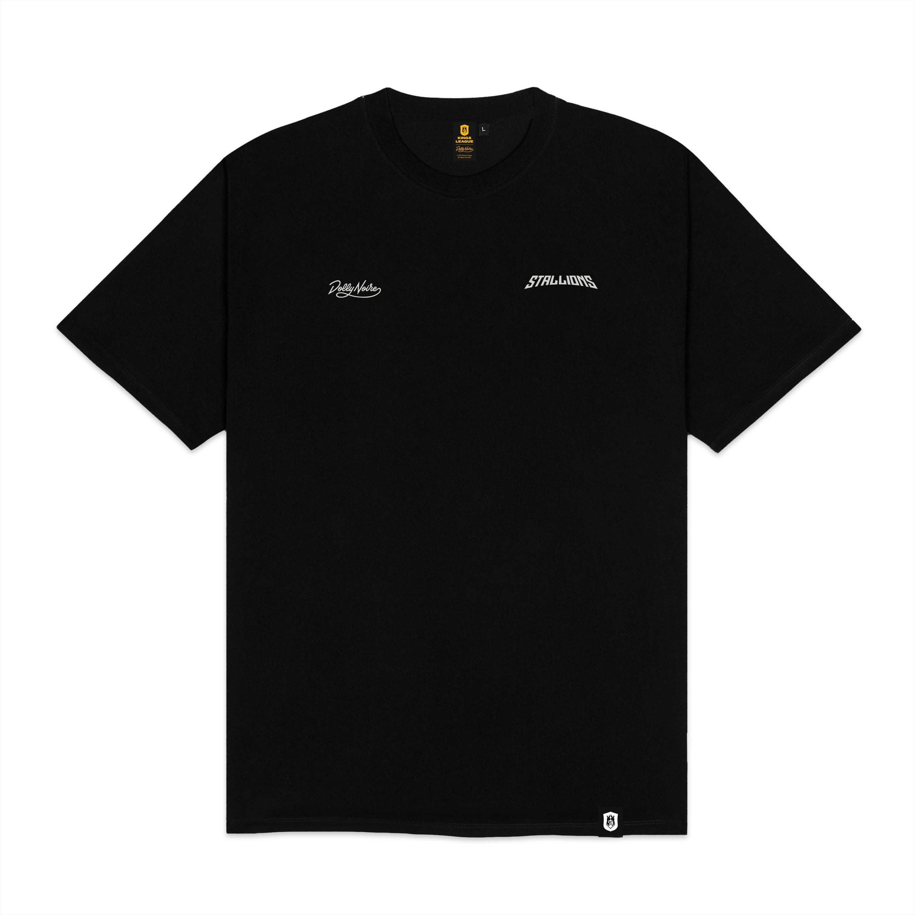 DOLLY NOIRE - T-SHIRT STALLIONS - NERO