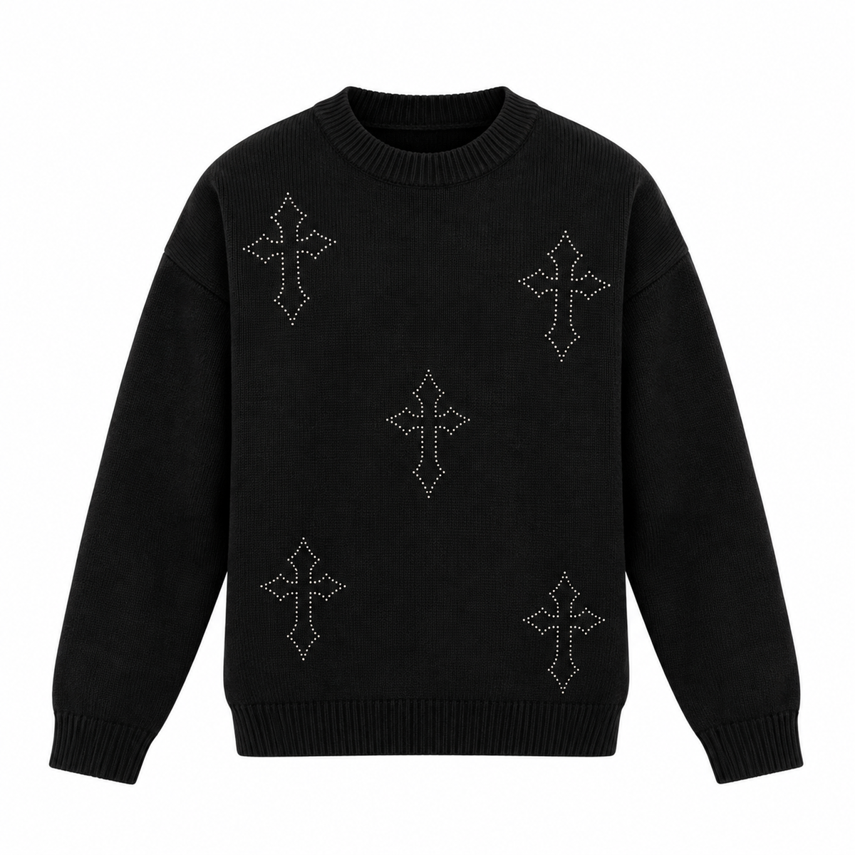 NO BRAND - MAGLIONE 261280 - NERO