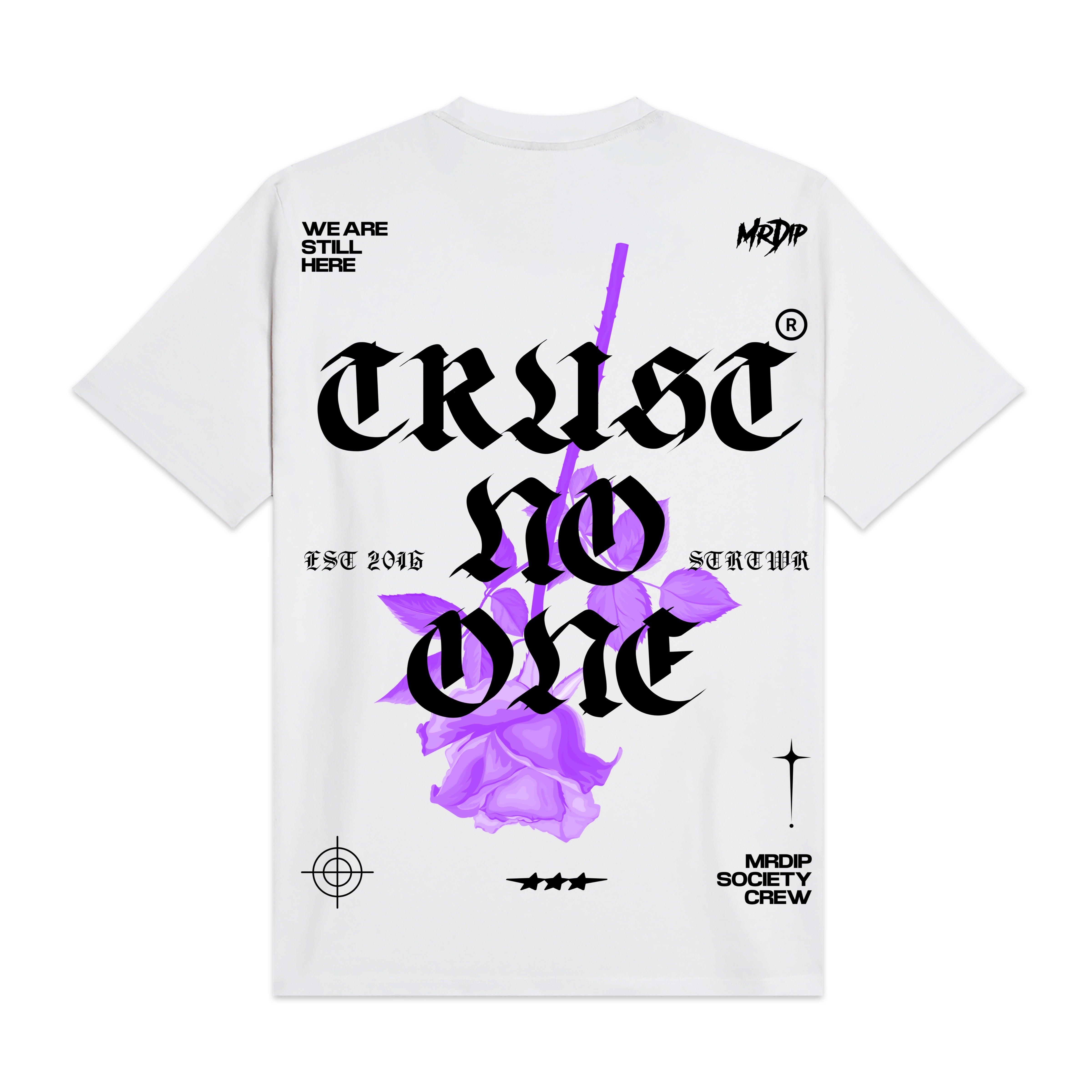 MRDIP - T-SHIRT TRUST NO ONE - PANNA