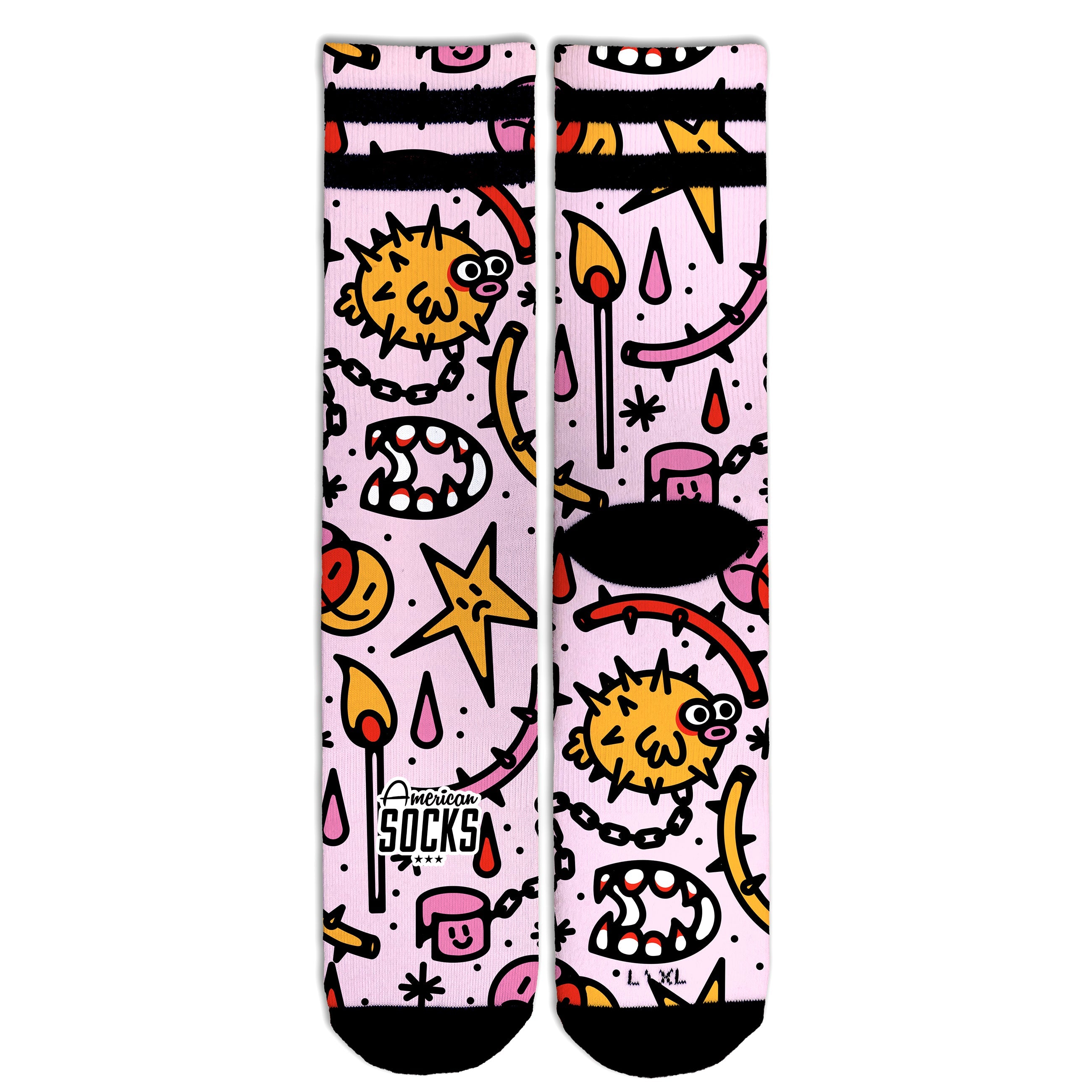 AMERICAN SOCKS - CALZE BLOWFISH - U