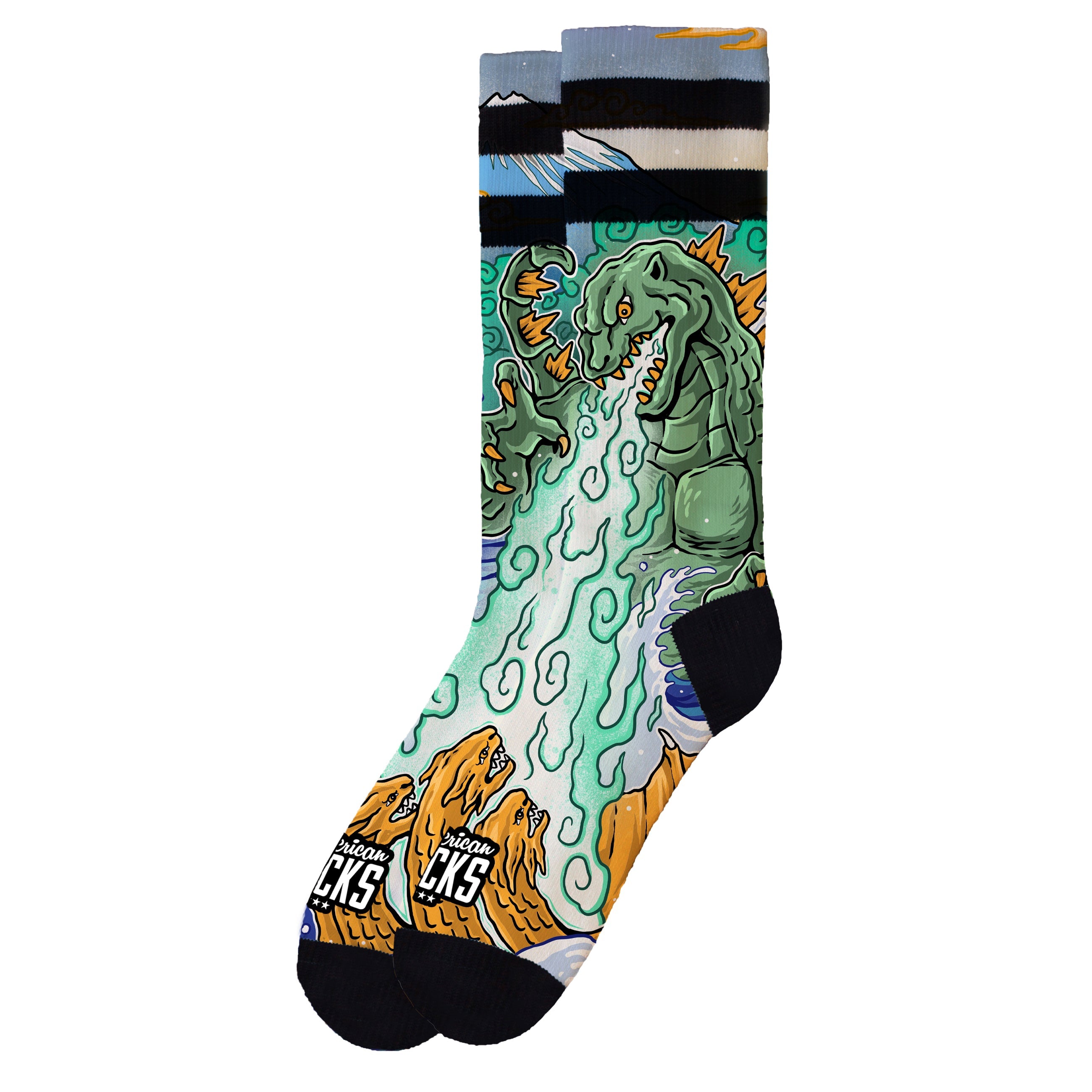 AMERICAN SOCKS - CALZE KAIJU KING - U