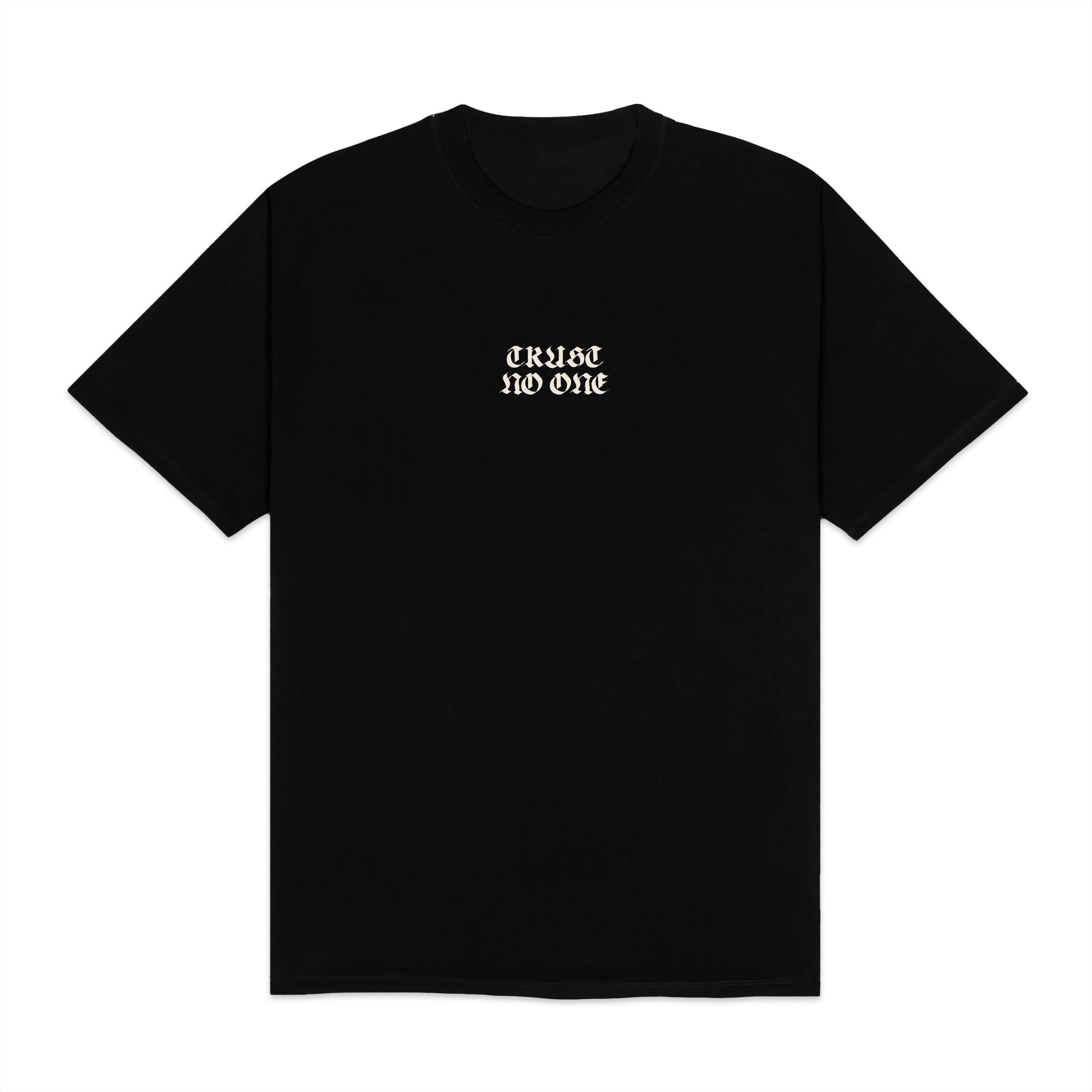 MRDIP - T-SHIRT TRUST NO ONE - NERO