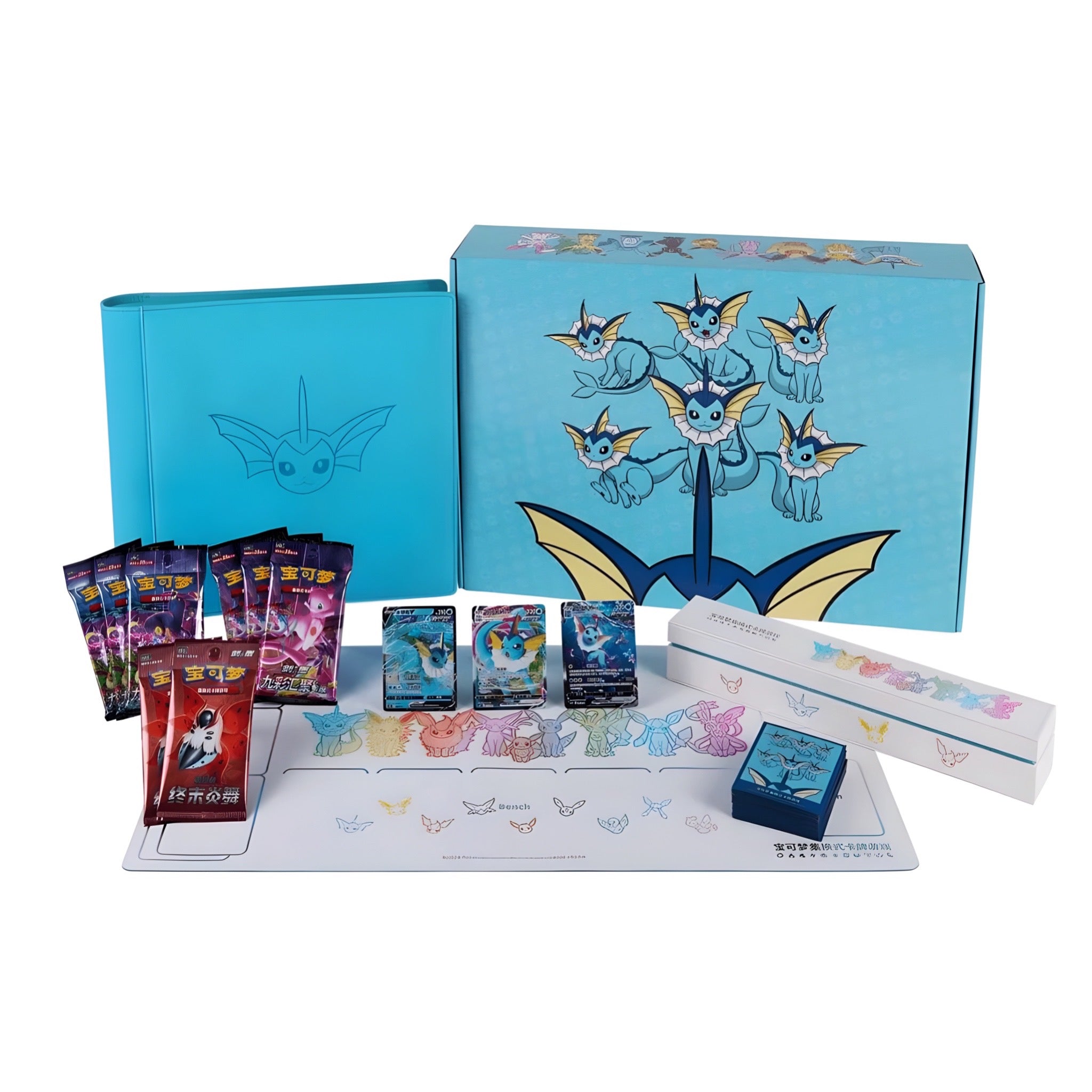 POKEMON - BOX VAPOREON VMAX GIFT BOX CHN SEALED