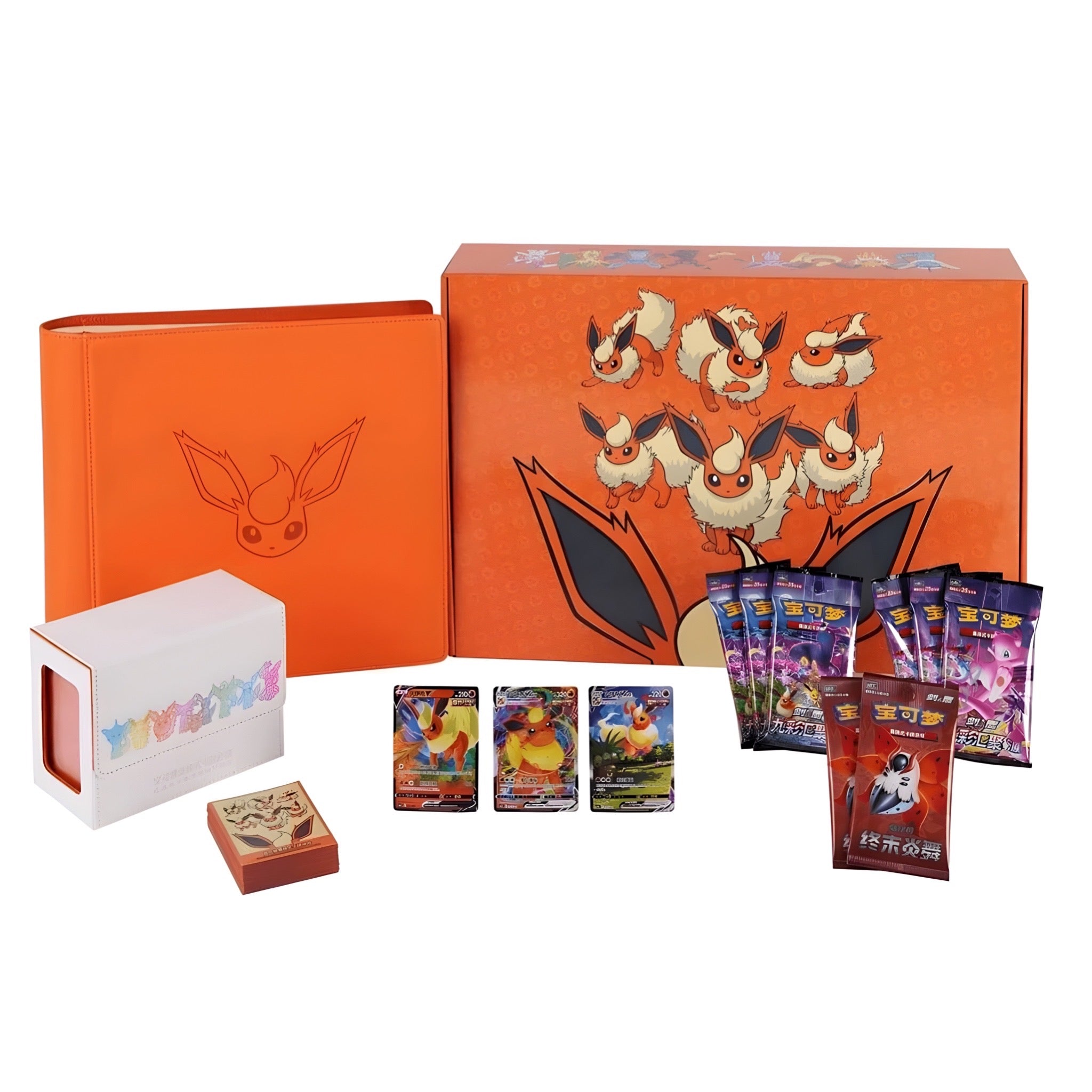 POKEMON - BOX FLAREON VMAX GIFT BOX CHN SEALED