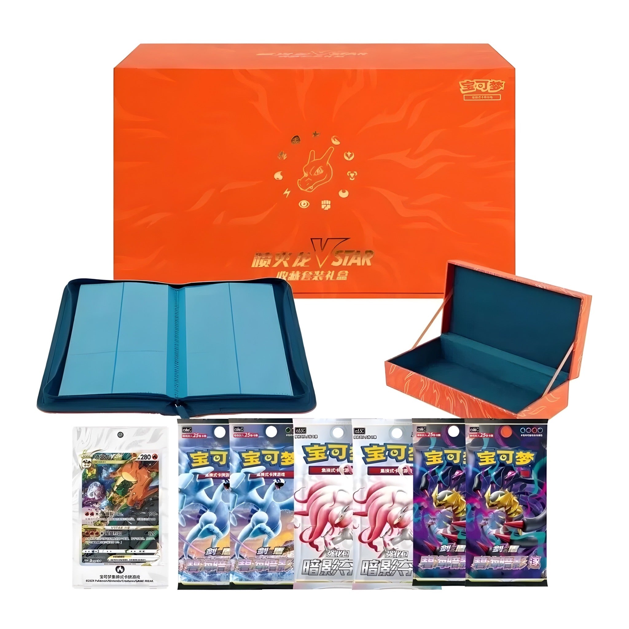 POKEMON - BOX CHARIZARD VSTAR COLLECTION GIFT BOX CHN SEALED