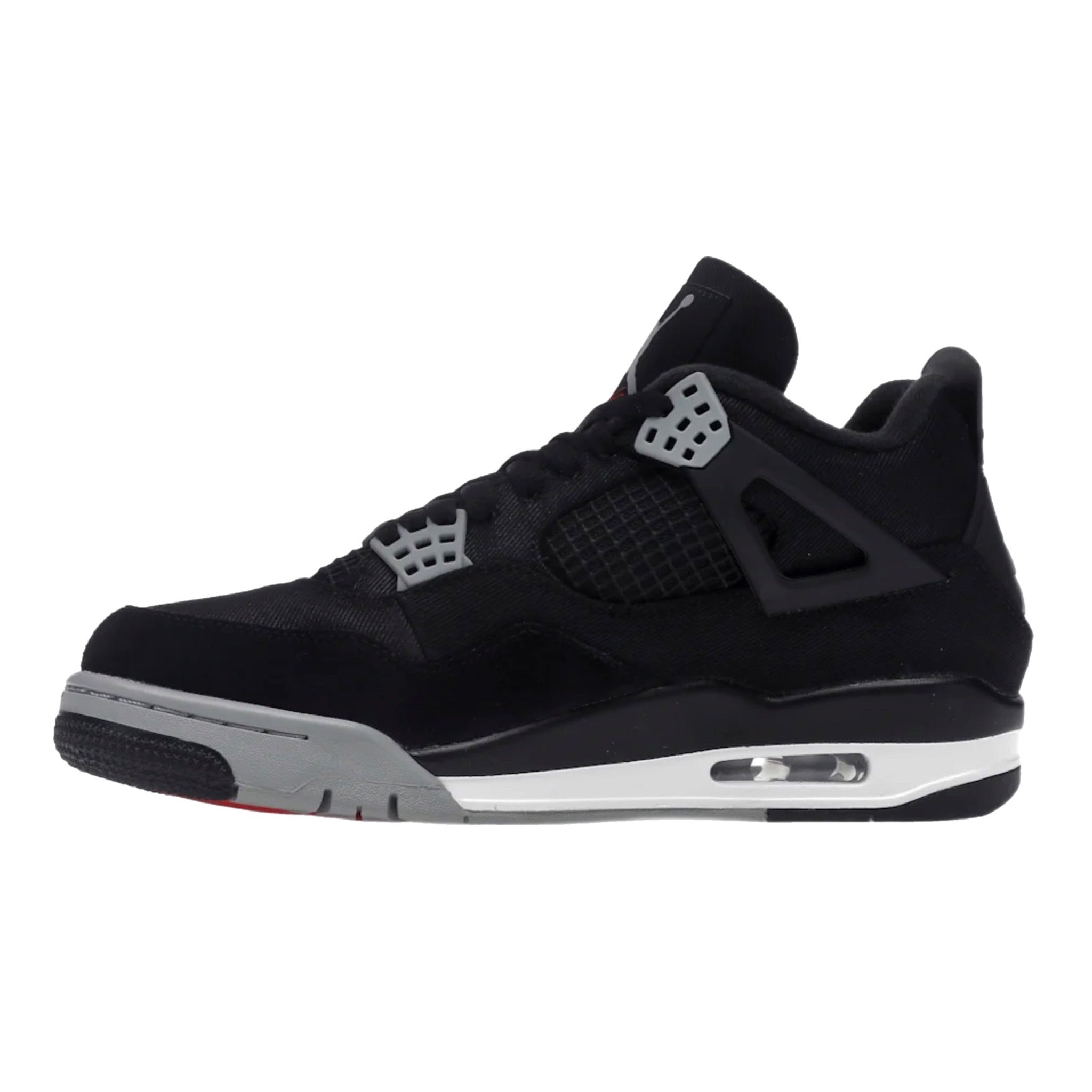 JORDAN - JORDAN 4 BLACK CANVAS - BLACK CANVAS