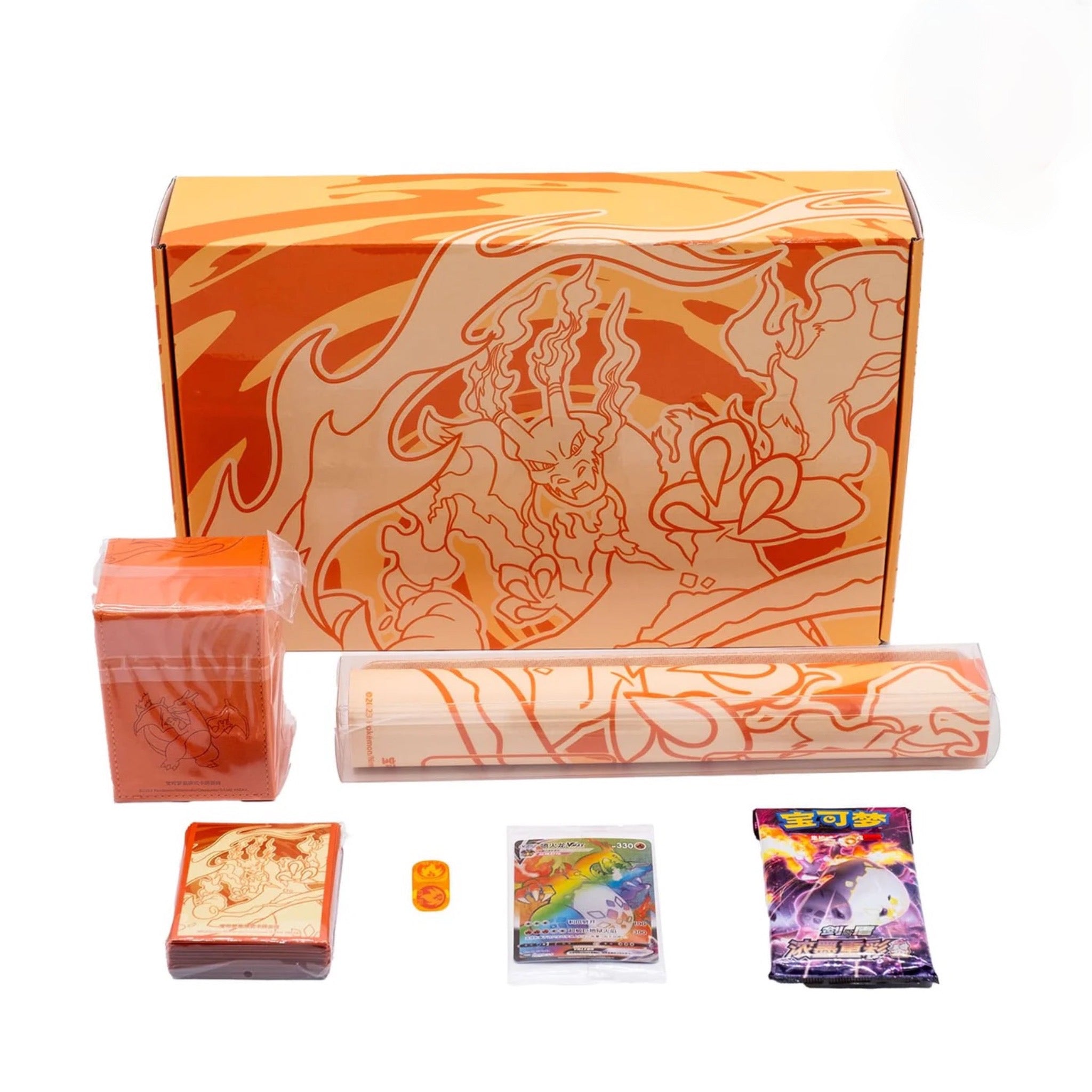 POKEMON - CHARIZARD VMAX BATTLE SET GIFT BOX CHN SEALED