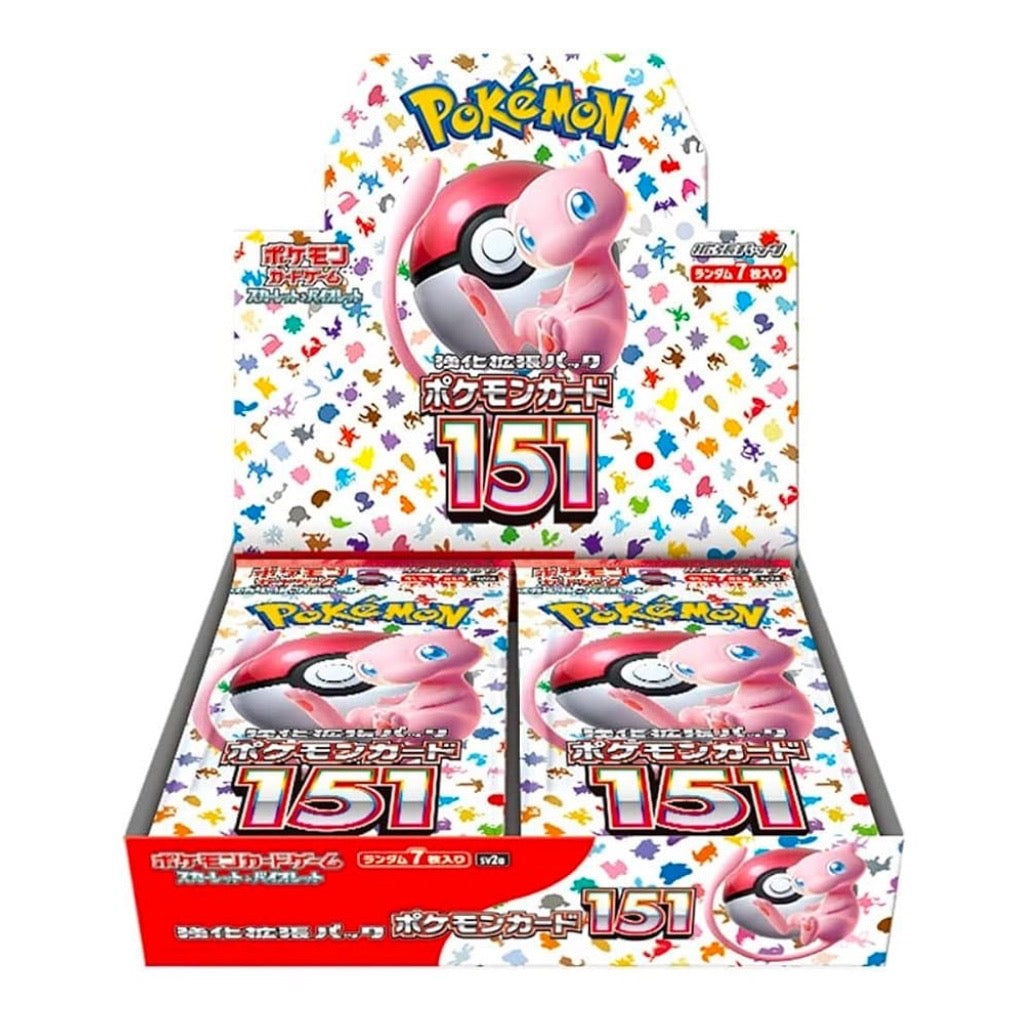 POKEMON - BOX 151 JAP SEALED