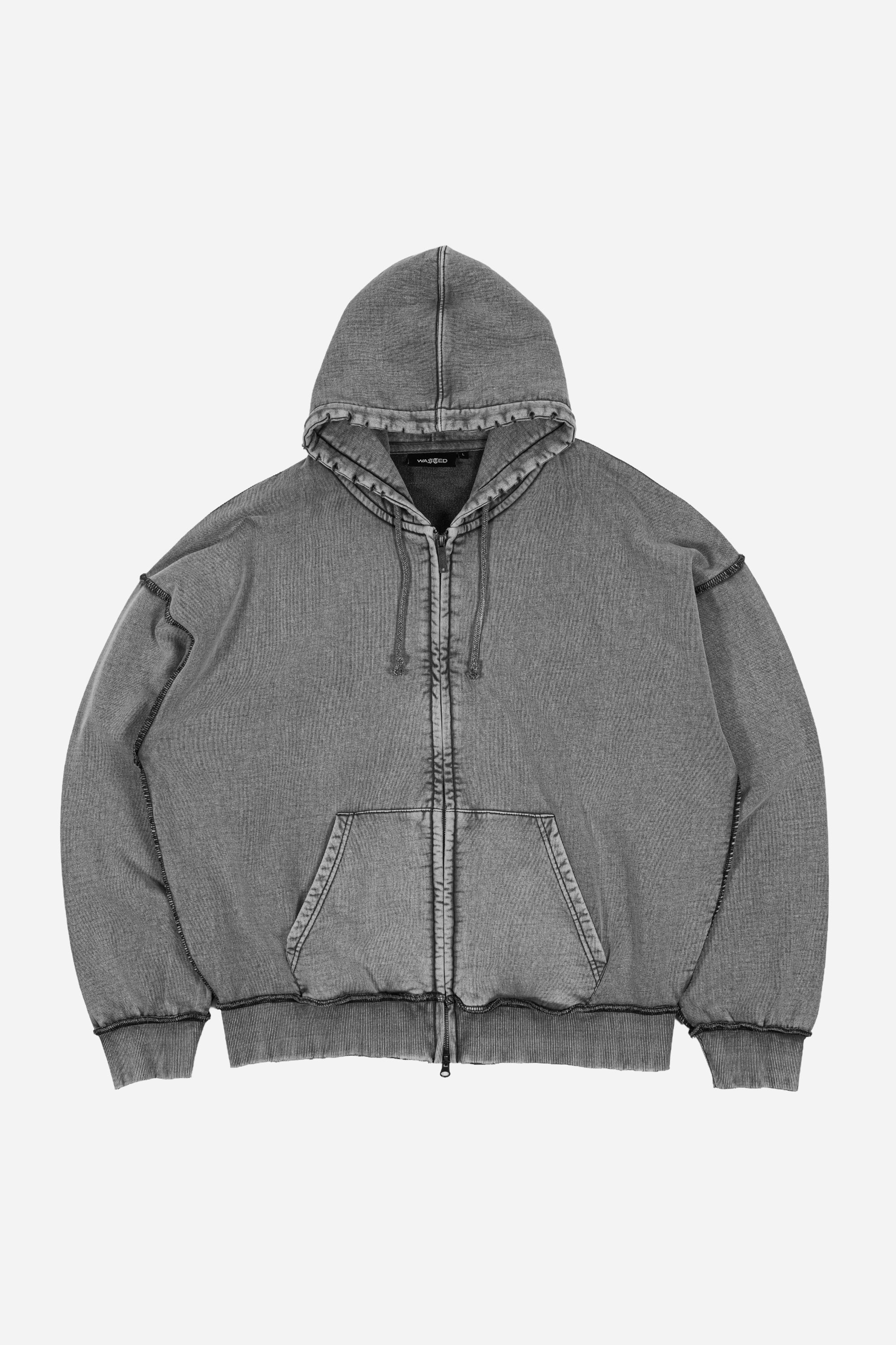 WASTED PARIS - ZIP KINGDOM CURVE - NERO