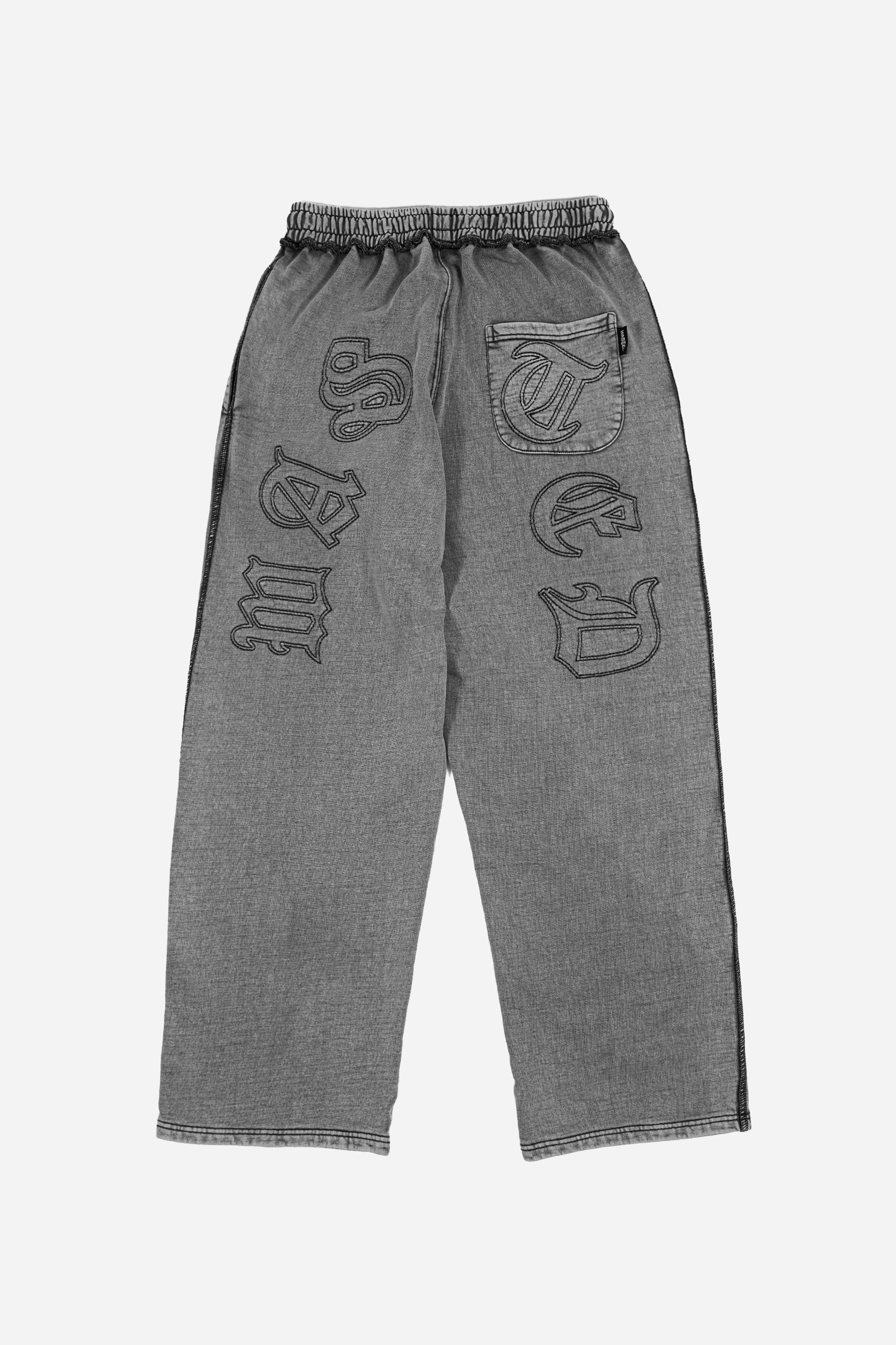 WASTED PARIS - TUTA KINGDOM CURVE FADED - NERO