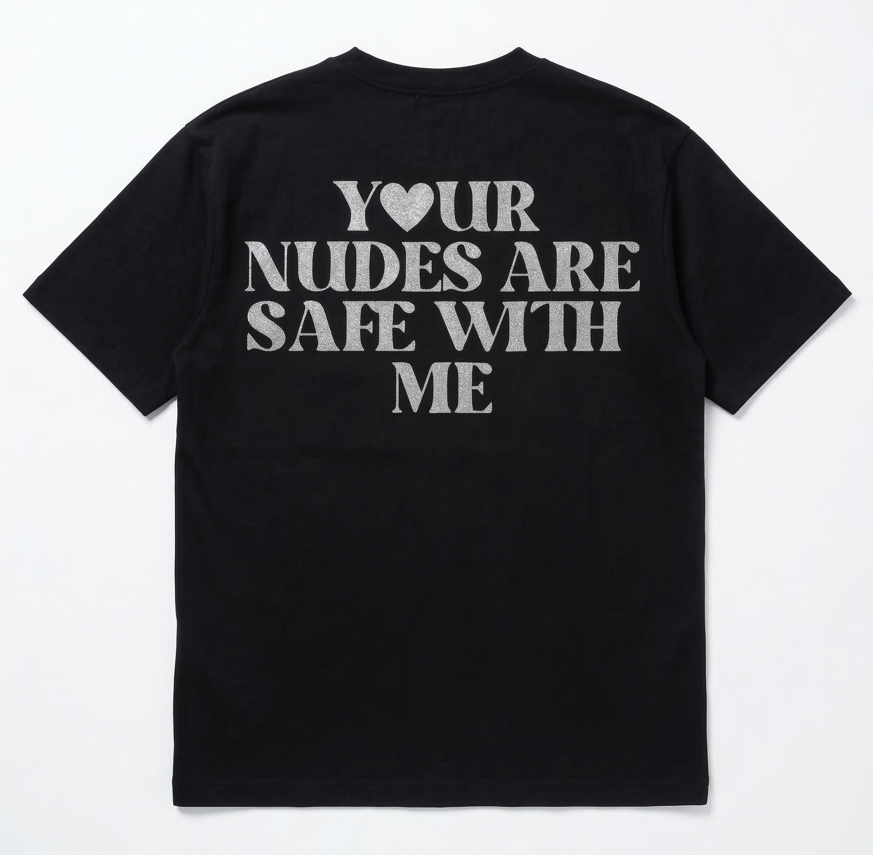 NO BRAND - TEE NUDES - NERO