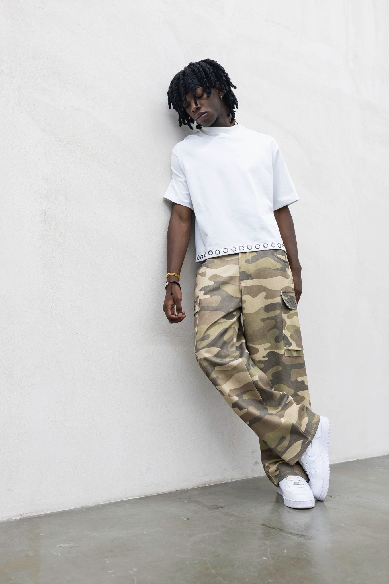 PRESENT - T-SHIRT BORCHIE - BIANCO