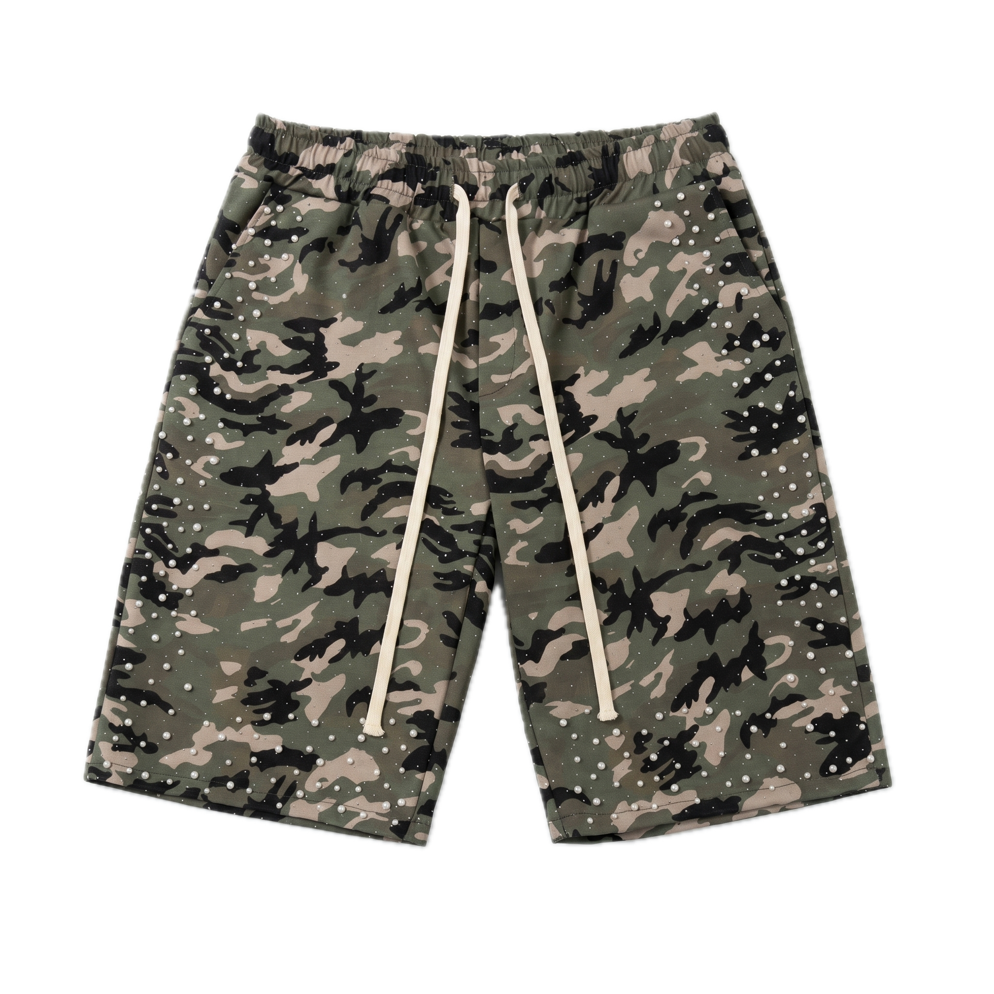 NO BRAND - SHORT 1740 - MILITARE