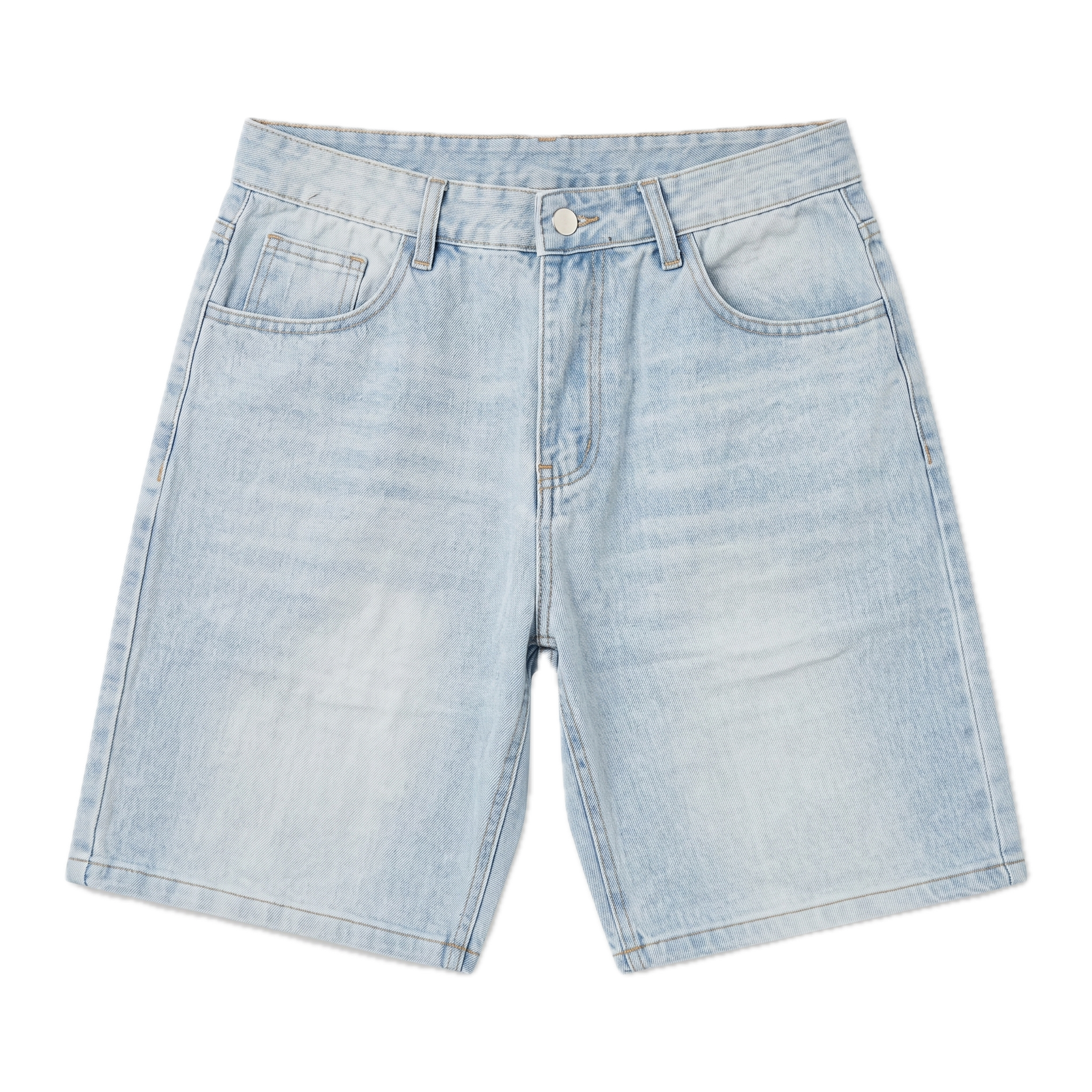NO BRAND - SHORTS 420A - AZZURRO