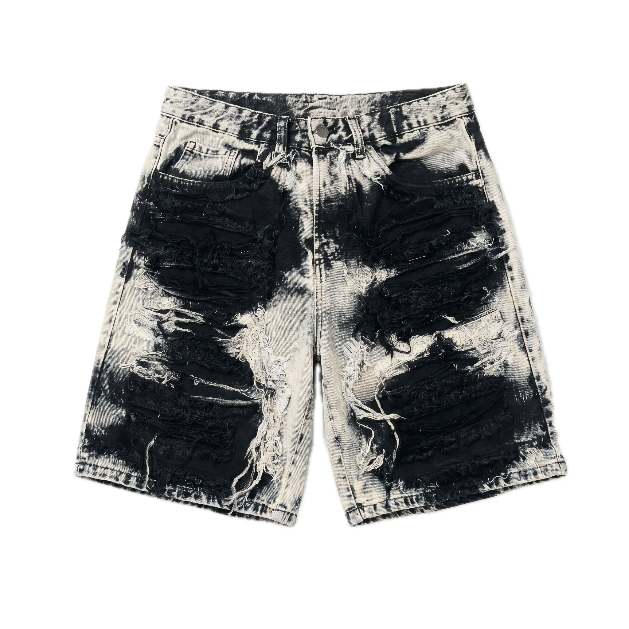 NO BRAND - SHORTS AB4027 - NERO