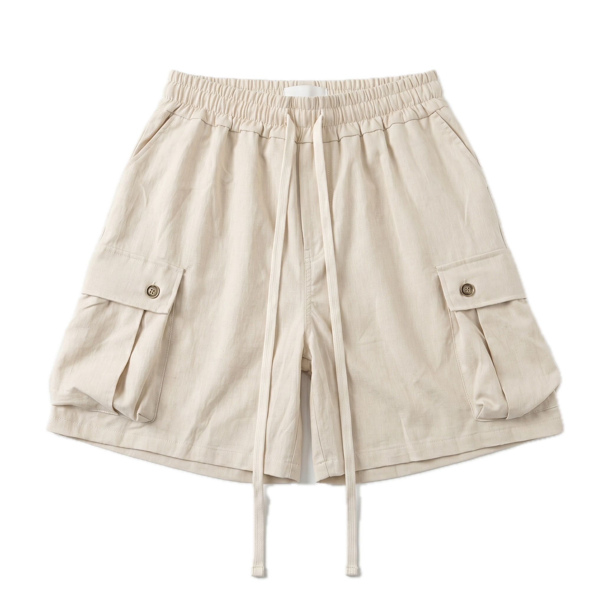 NO BRAND - SHORTS LX2024A/B - BEIGE