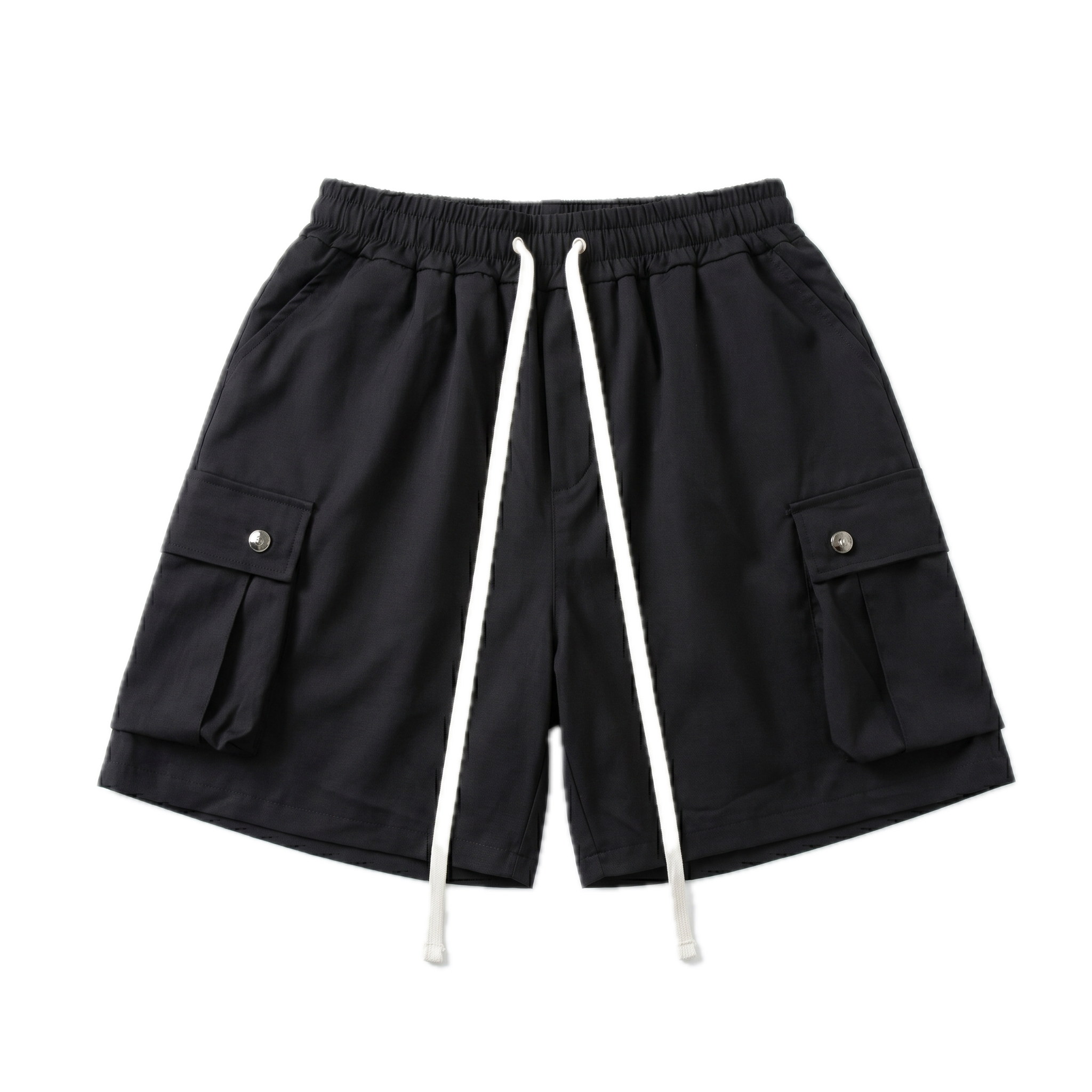 NO BRAND - SHORTS LX2024A/B - NERO