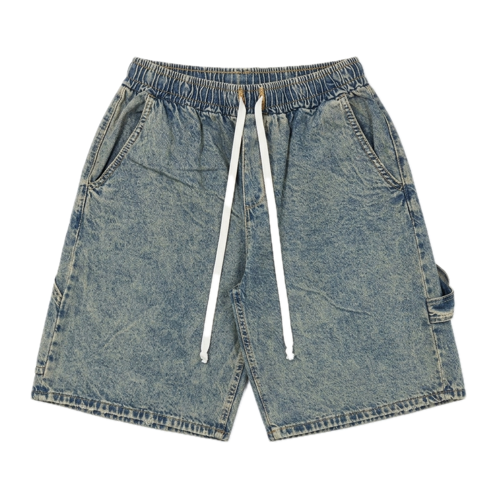 NO BRAND - SHORTS LV05 - JEANS