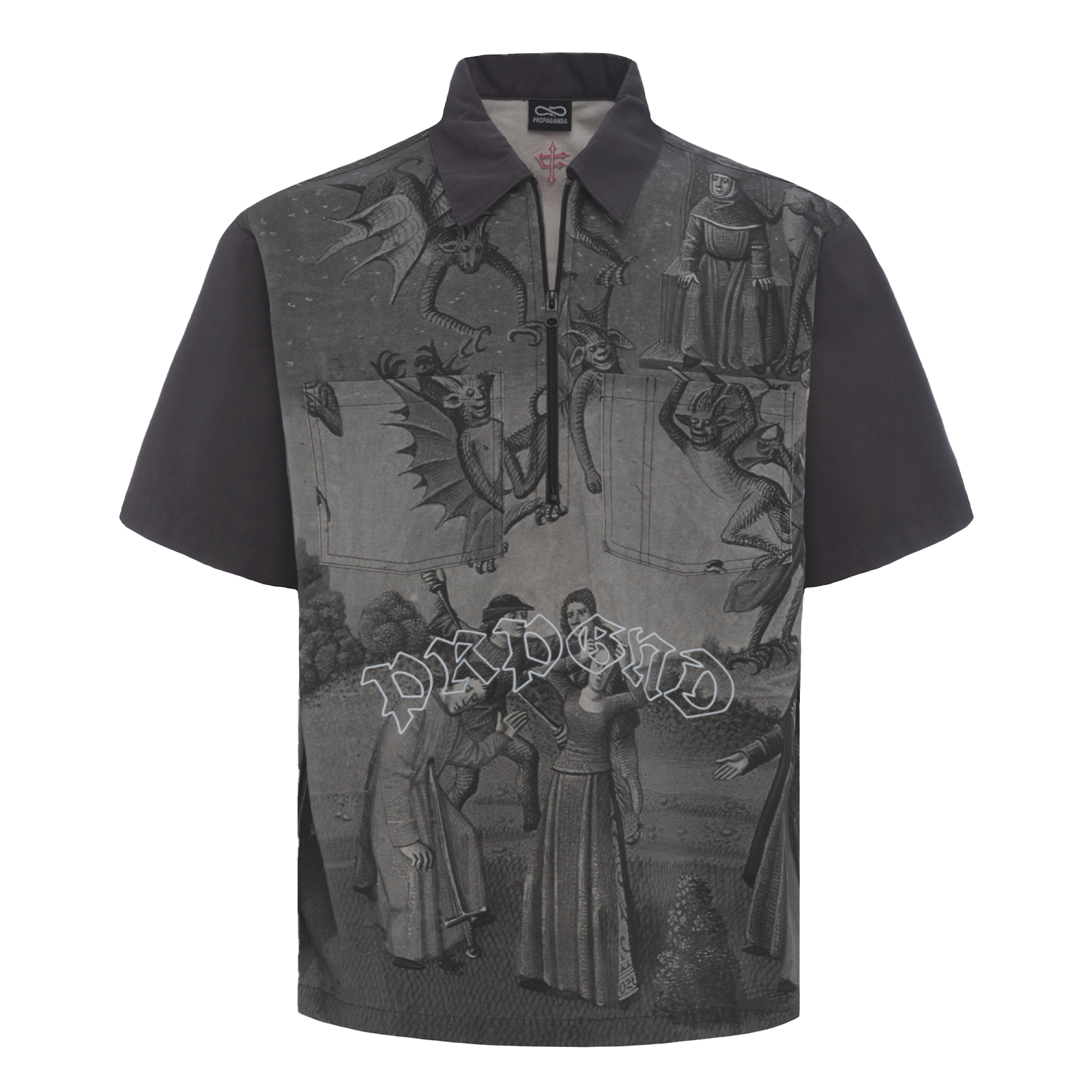 PROPAGANDA - HALFZIP SHIRT CAPITAL - U