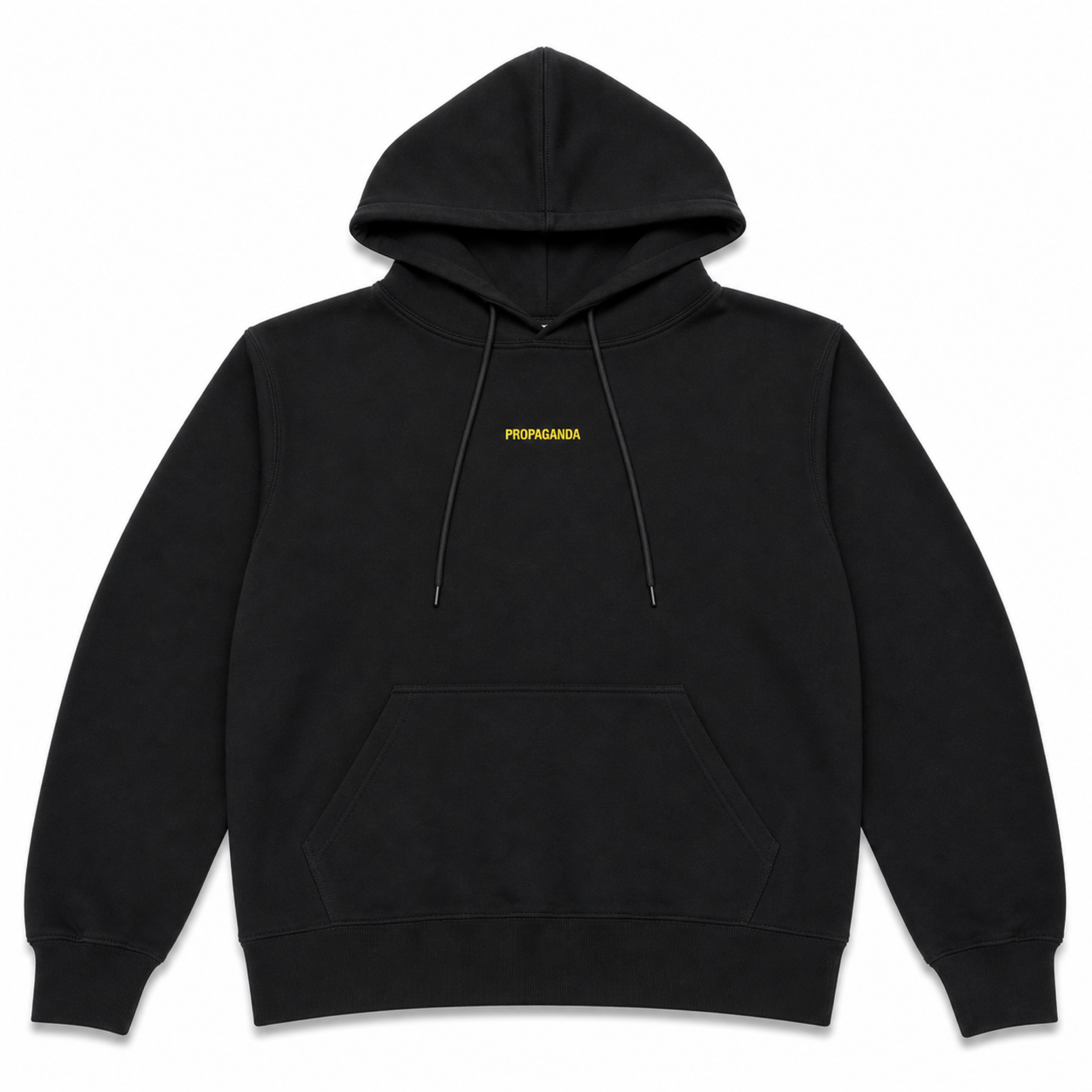 PROPAGANDA - HOODIE RIBS ARCHANGEL - NERO