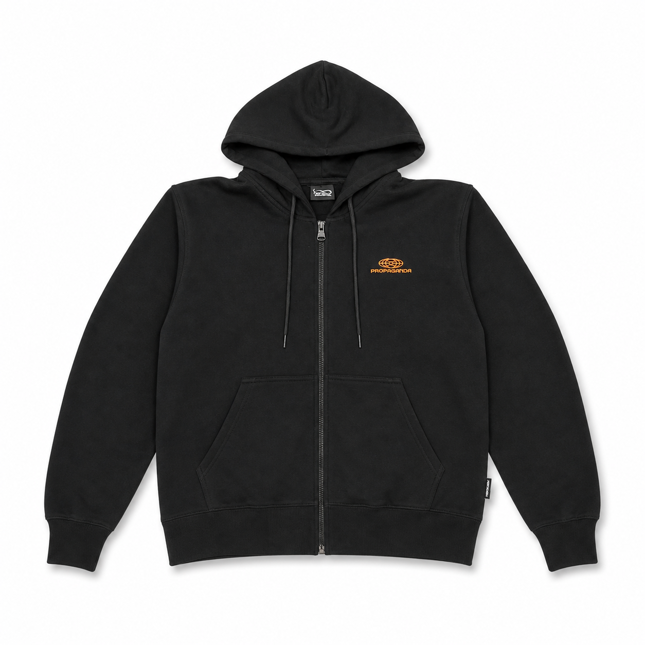 PROPAGANDA - HOODIE LOGO PLANET - NERO